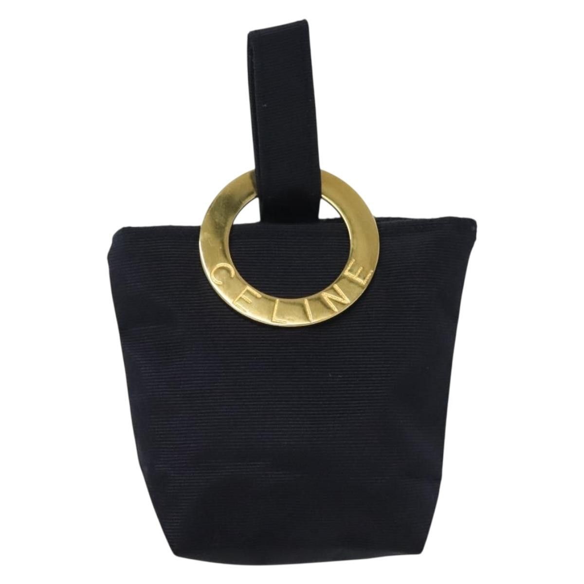 Celine Celine Circle Logo Pouch Nylon Size ONE SIZE - 1 Thumbnail