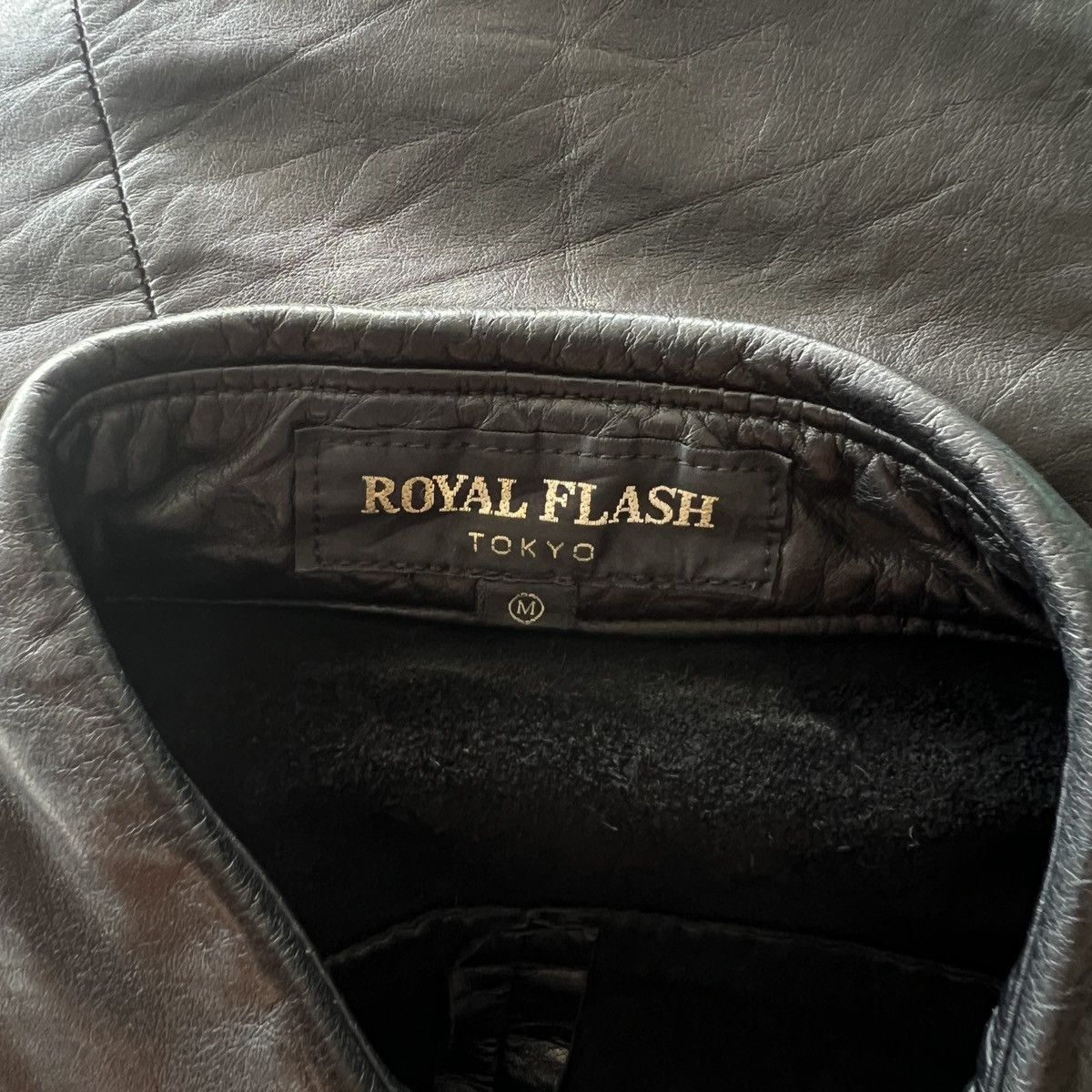 If Six Was Nine 🔥 Royal Flash Cowhide Button Shirt Jacket Made In Japan Size US M / EU 48-50 / 2 - 7 Thumbnail