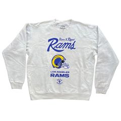 Los Angeles Rams Born x Raised White Championship Ring T-Shirt