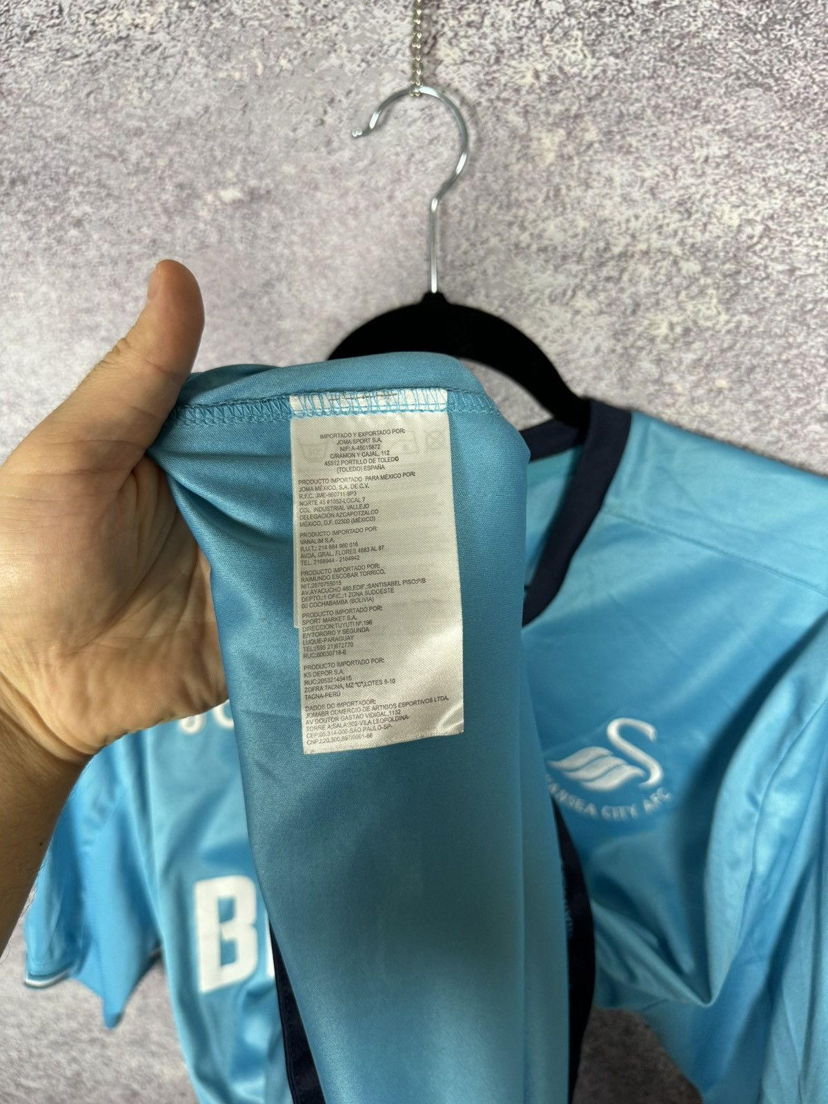 Joma × Vintage Vintage Swansea City 2016/17 Joma Away Soccer Jersey Size US XL / EU 56 / 4 - 12 Thumbnail