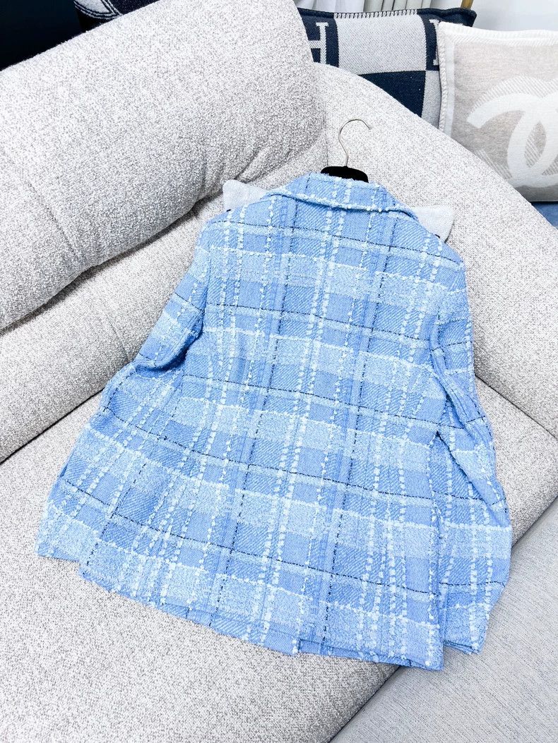 Chanel Chanel Mixed-color plaid suit tweed jacket Size XS / US 0-2 / IT 36-38 - 3 Thumbnail