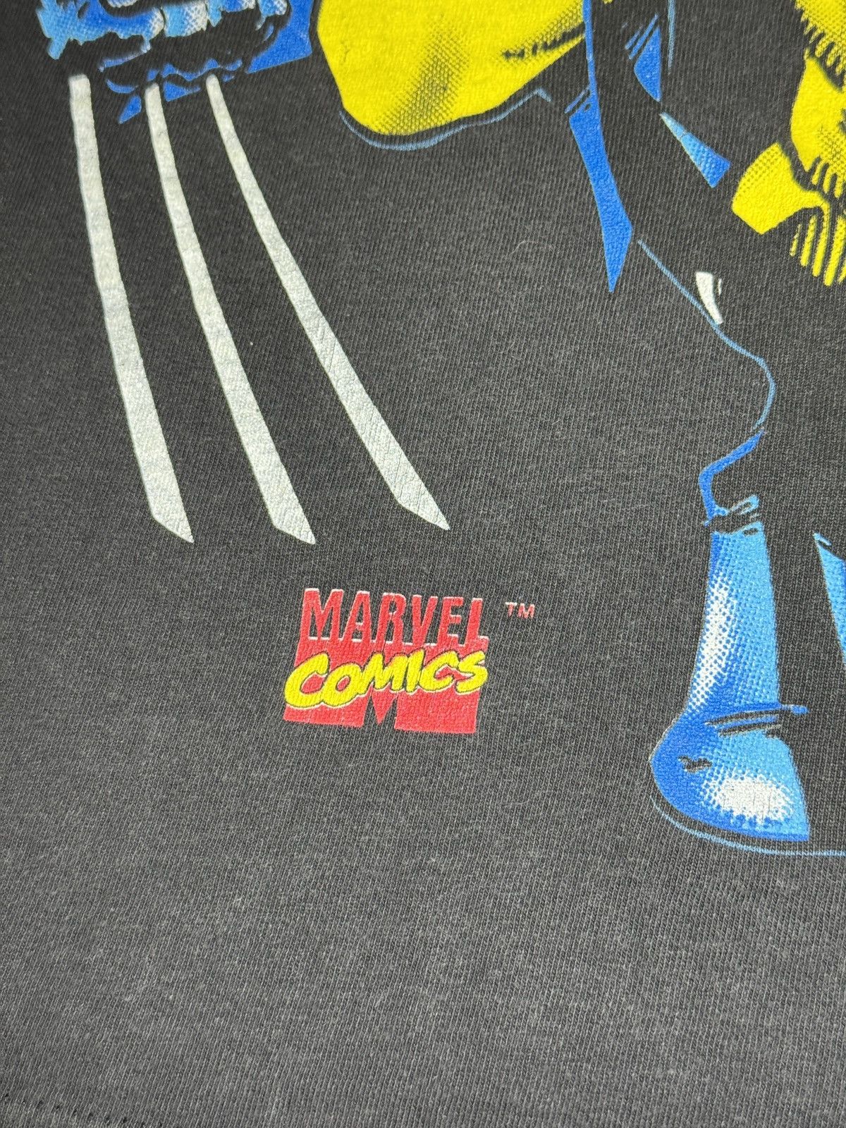 Marvel Comics × Vintage Vintage 90s Wolverine Graphic Marvel X Men Comics T Shirt Size US L / EU 52-54 / 3 - 4 Thumbnail