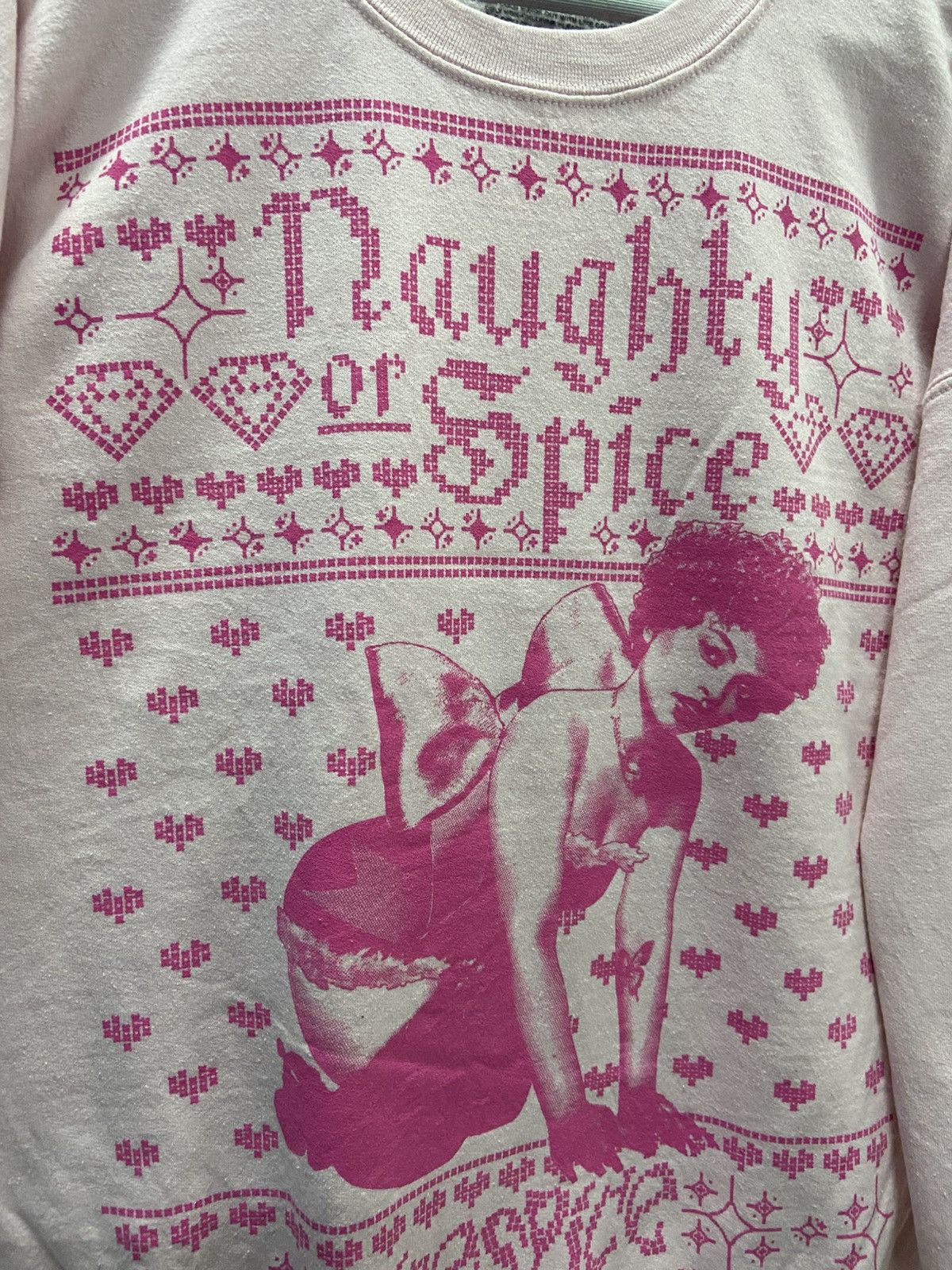 Band Tees ICE SPICE NAUGHTY OF SPICE AMERICAN RAPPER CREWNECK Size US XXL / EU 58 / 5 - 4 Thumbnail
