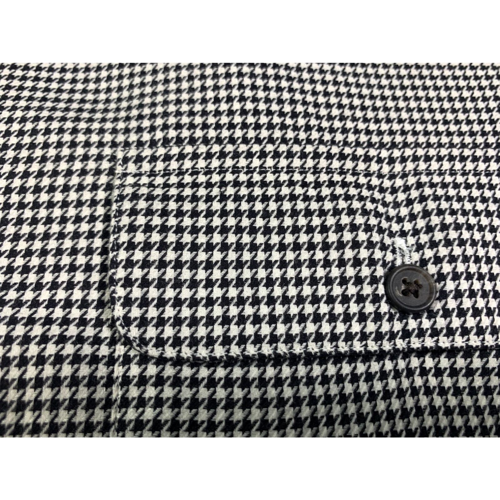 Polo Ralph Lauren Polo Ralph Lauren Button-Up Shirt Mens Large Long Sleeve Black White Houndstooth Size US L / EU 52-54 / 3 - 7 Thumbnail