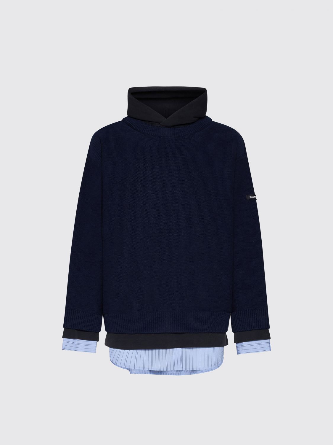 image of Balenciaga Sweatshirt Men Blue (Size Medium)