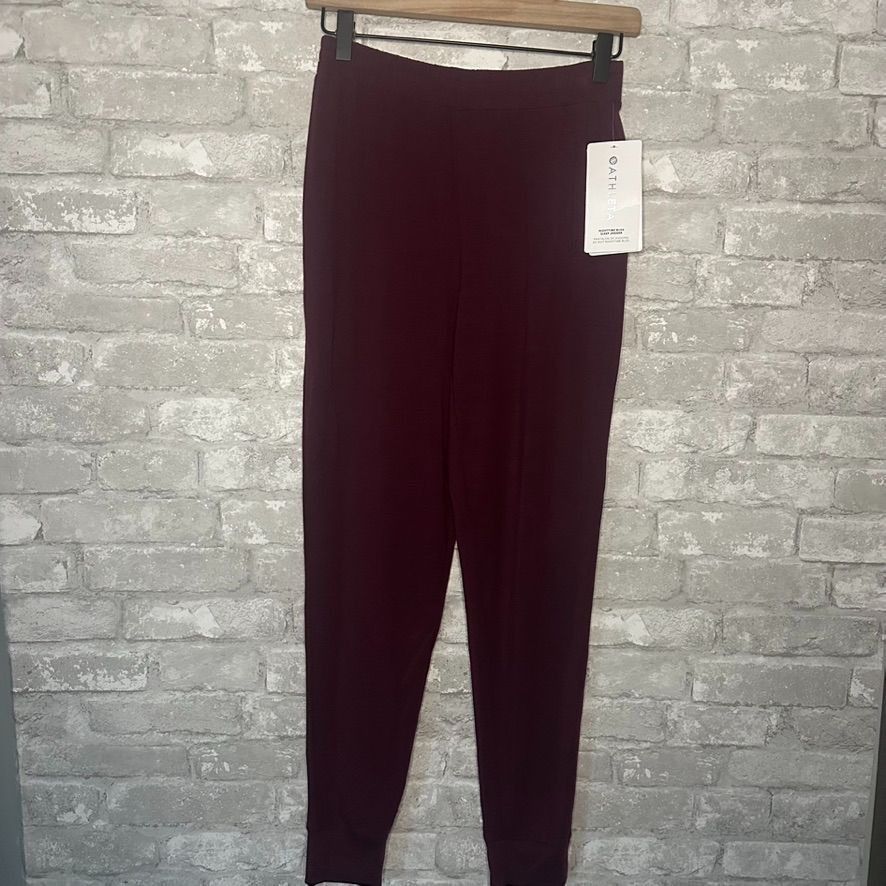 Athleta Athleta Nightime Bliss Sleep Jogger NWT Size XXS (Candy Red) Size 24" / US 00 / IT 34 - 1 Thumbnail