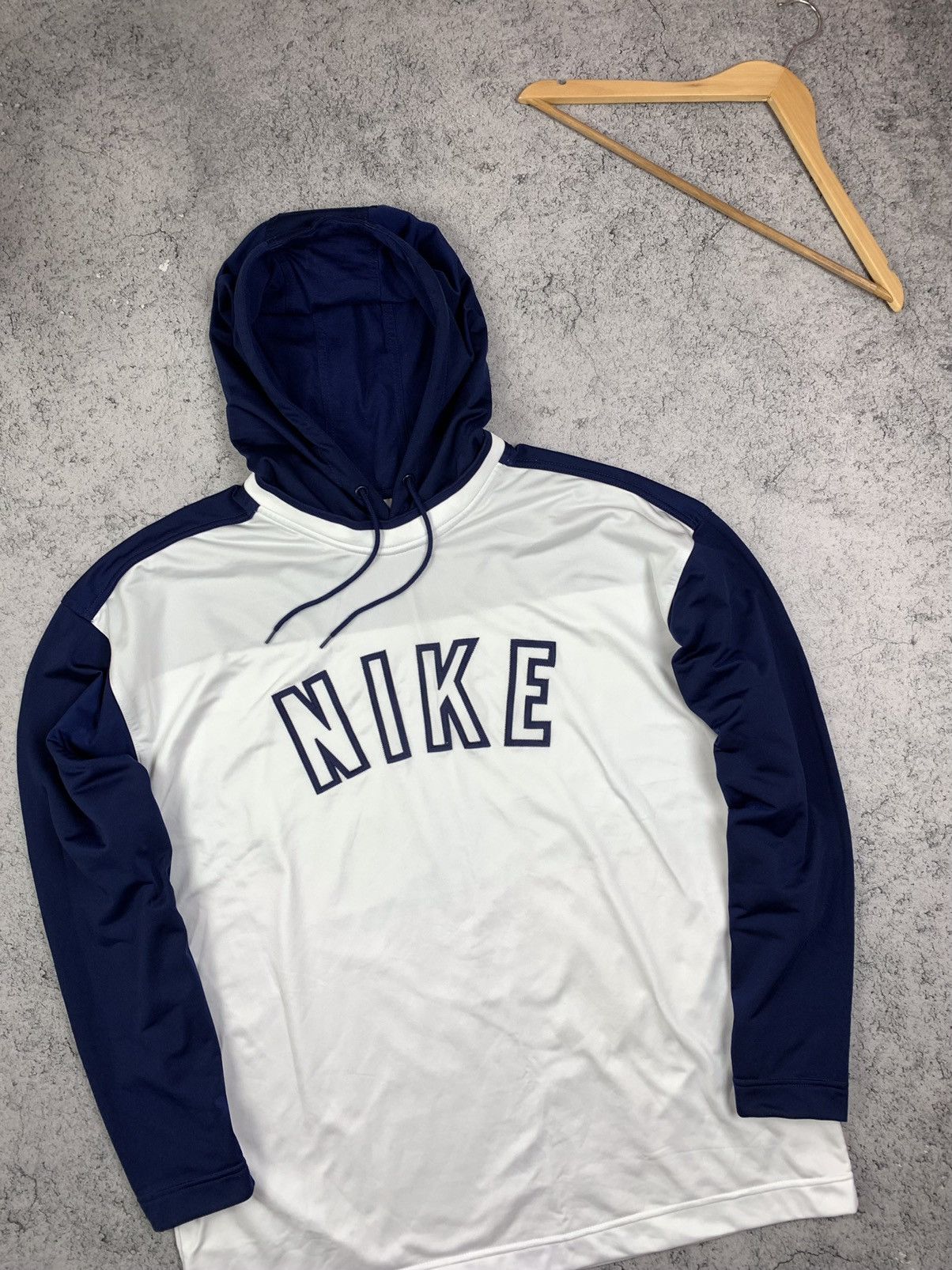 Vintage Nike Vintage 90s Big Logo Hoodie Jacket Mens Size XL Size US XL / EU 56 / 4 - 2 Thumbnail