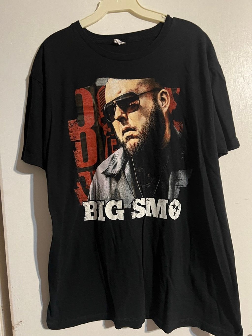 American Optical Men's Optima Big Smo Graphic Tee XL Black Red Size US XL / EU 56 / 4 - 1 Thumbnail