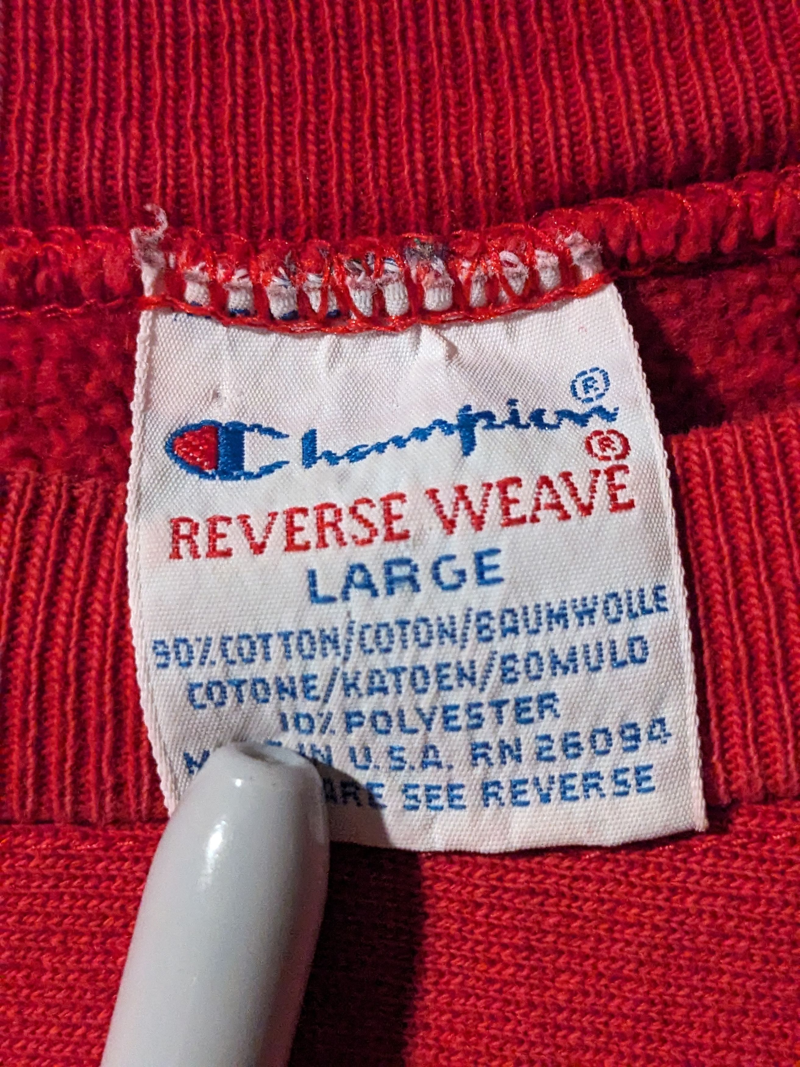 Vintage Vintage 90s Cornell University Champion Reverse Sweatshirt Size US L / EU 52-54 / 3 - 2 Thumbnail