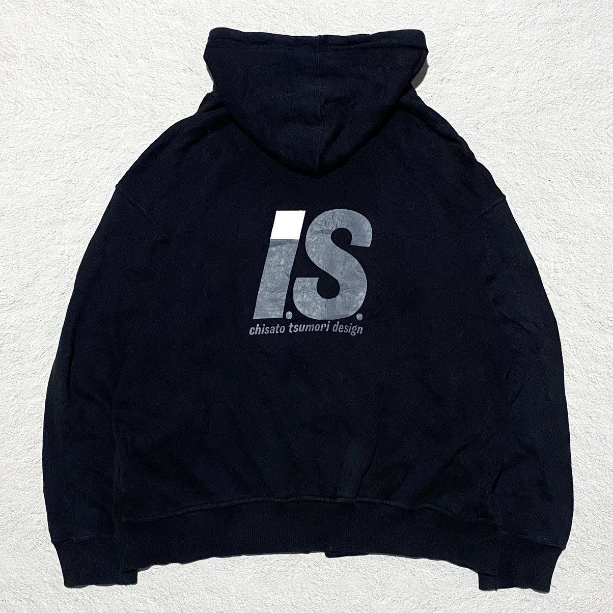 🔥RARE🔥 Issey miyake big logo Ziphoodie