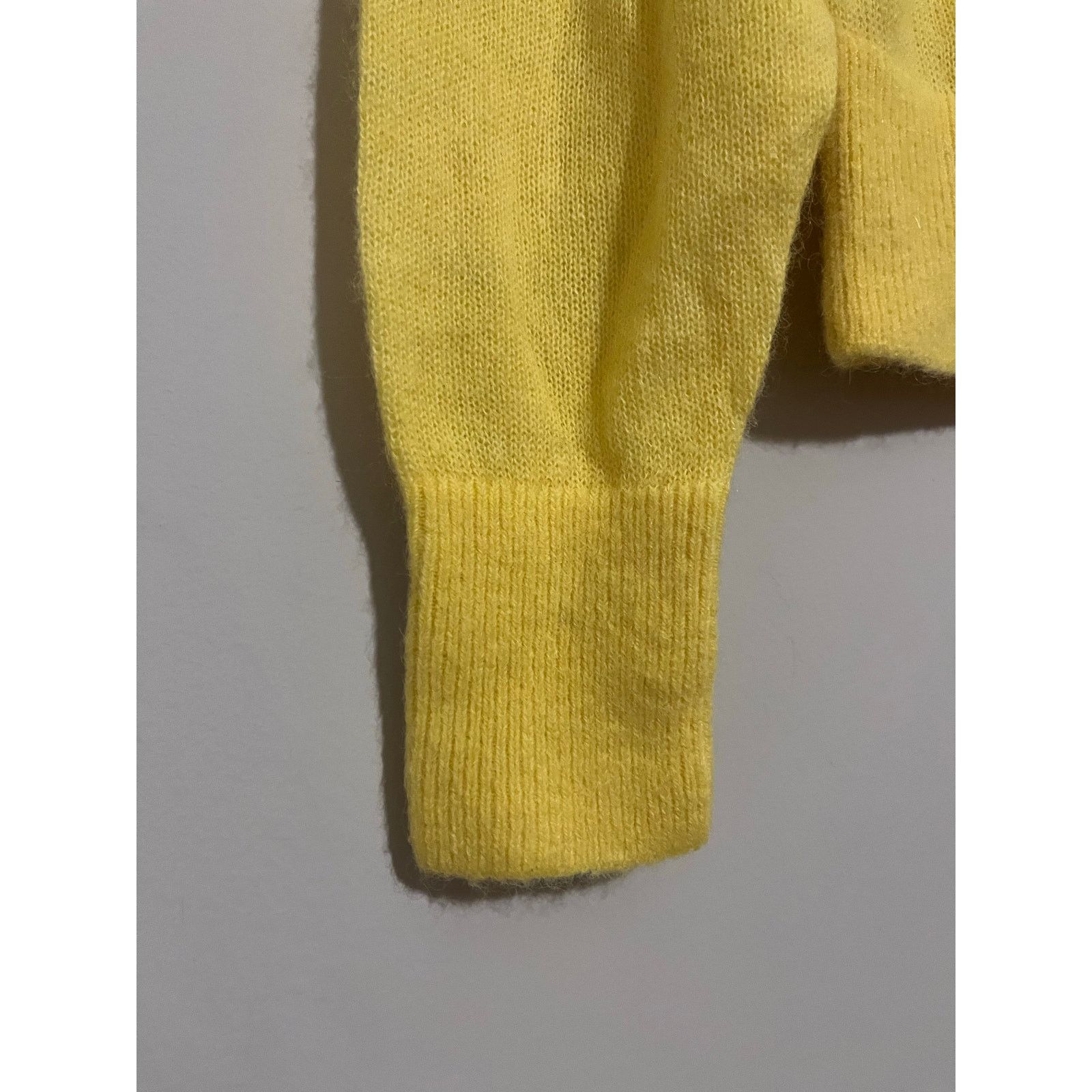 Madewell Madewell Alpaca-Blend V-Neck Cardigan Canary Yellow Size XS Size XS / US 0-2 / IT 36-38 - 8 Thumbnail