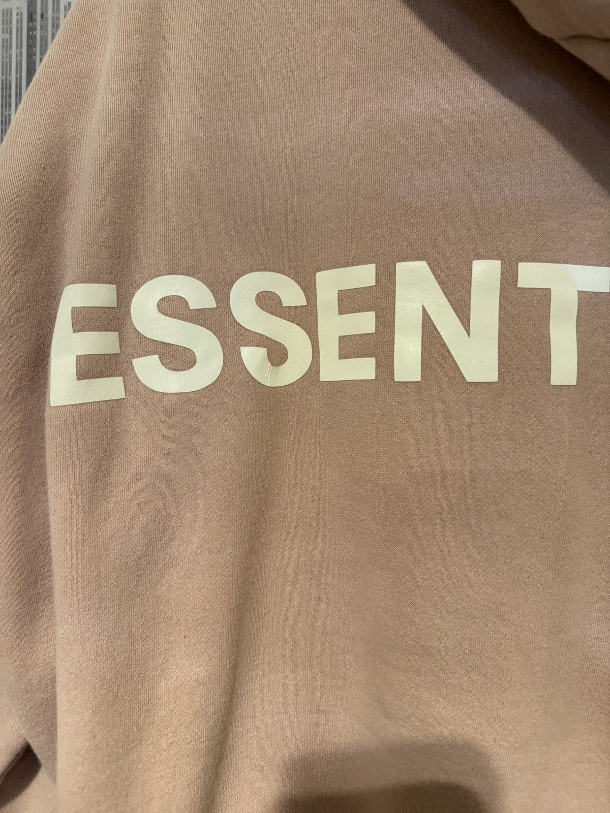 Fear of God 💥OG Fear of God Essentials Graphic Hoodie FW18 Pink SZ LRG Size US L / EU 52-54 / 3 - 2 Thumbnail