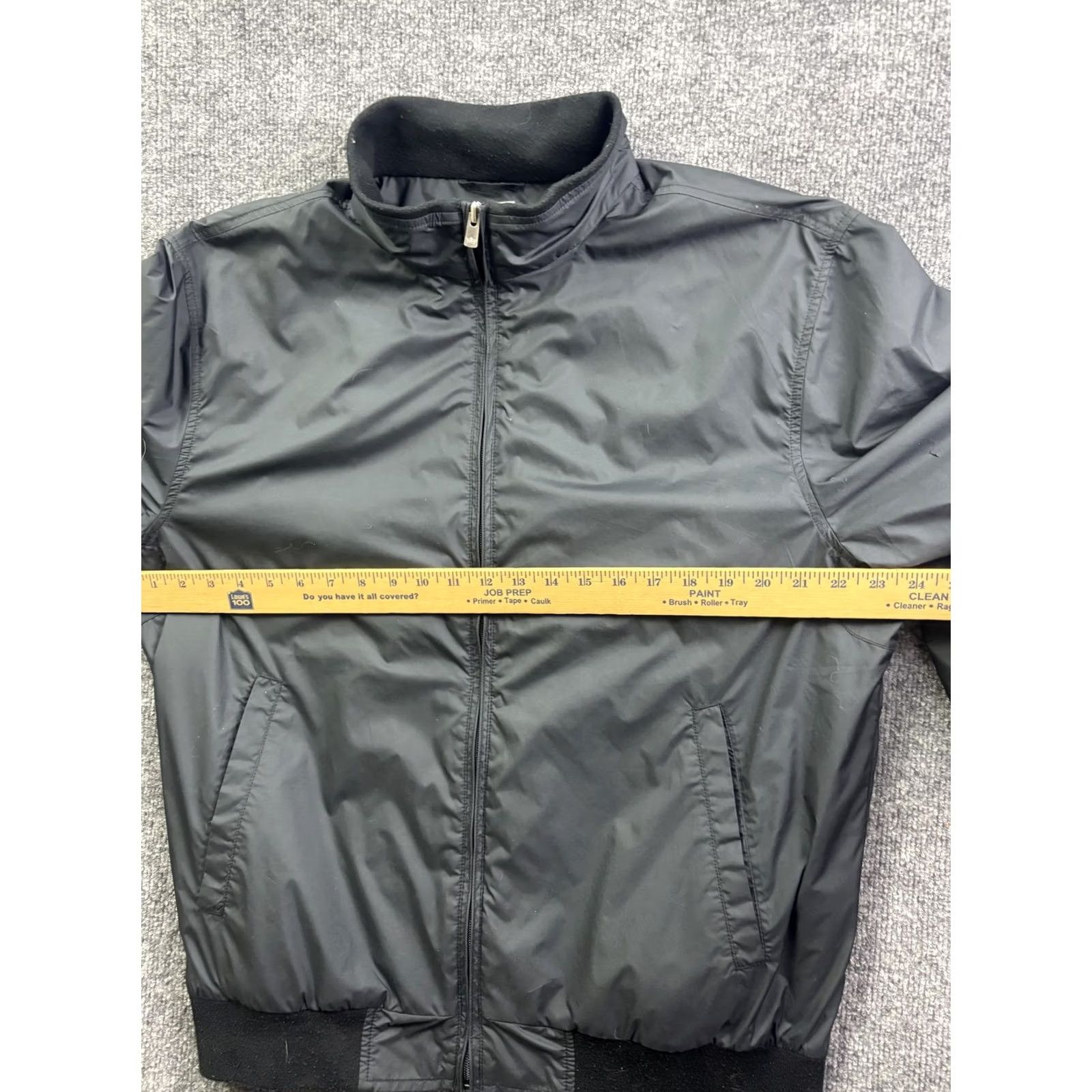Peter Millar Peter Millar Jacket Mens L Black Microfiber Full Zip Lined Windbreaker Golf Size US L / EU 52-54 / 3 - 5 Thumbnail