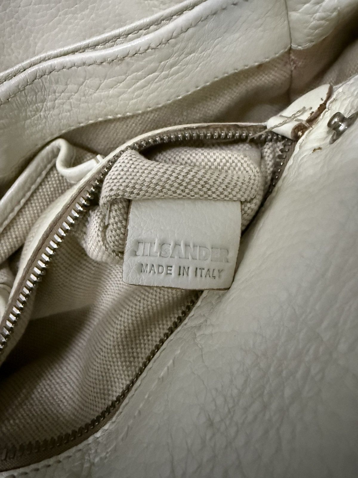 Jil Sander Jil Sander pebbled Fully leather tote bag Size ONE SIZE - 8 Thumbnail