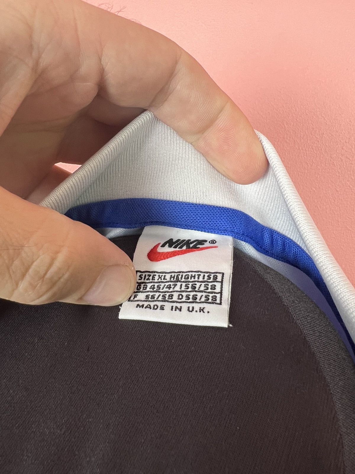 Nike × Vintage nike vintage Rangers soccer jersey football vintage 90s Size US L / EU 52-54 / 3 - 7 Thumbnail