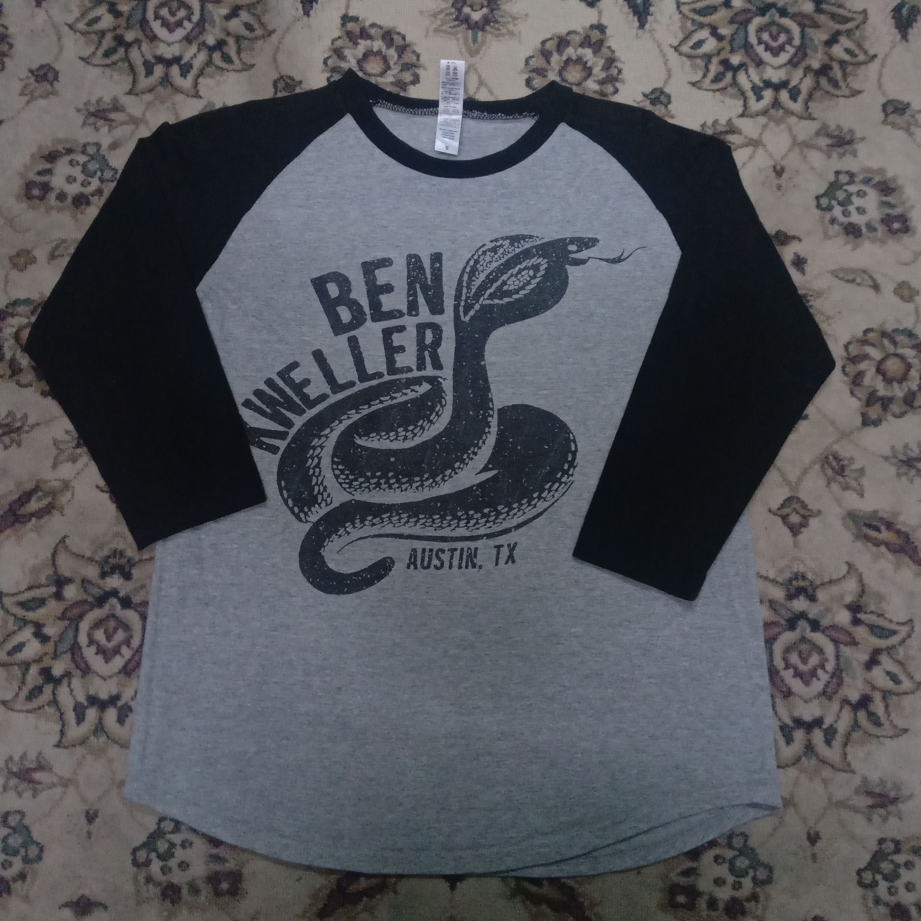 Band Tees Rare Ben Kweller raglan Tee Grunge Radish Nirvana Hole Size US S / EU 44-46 / 1 - 1 Thumbnail