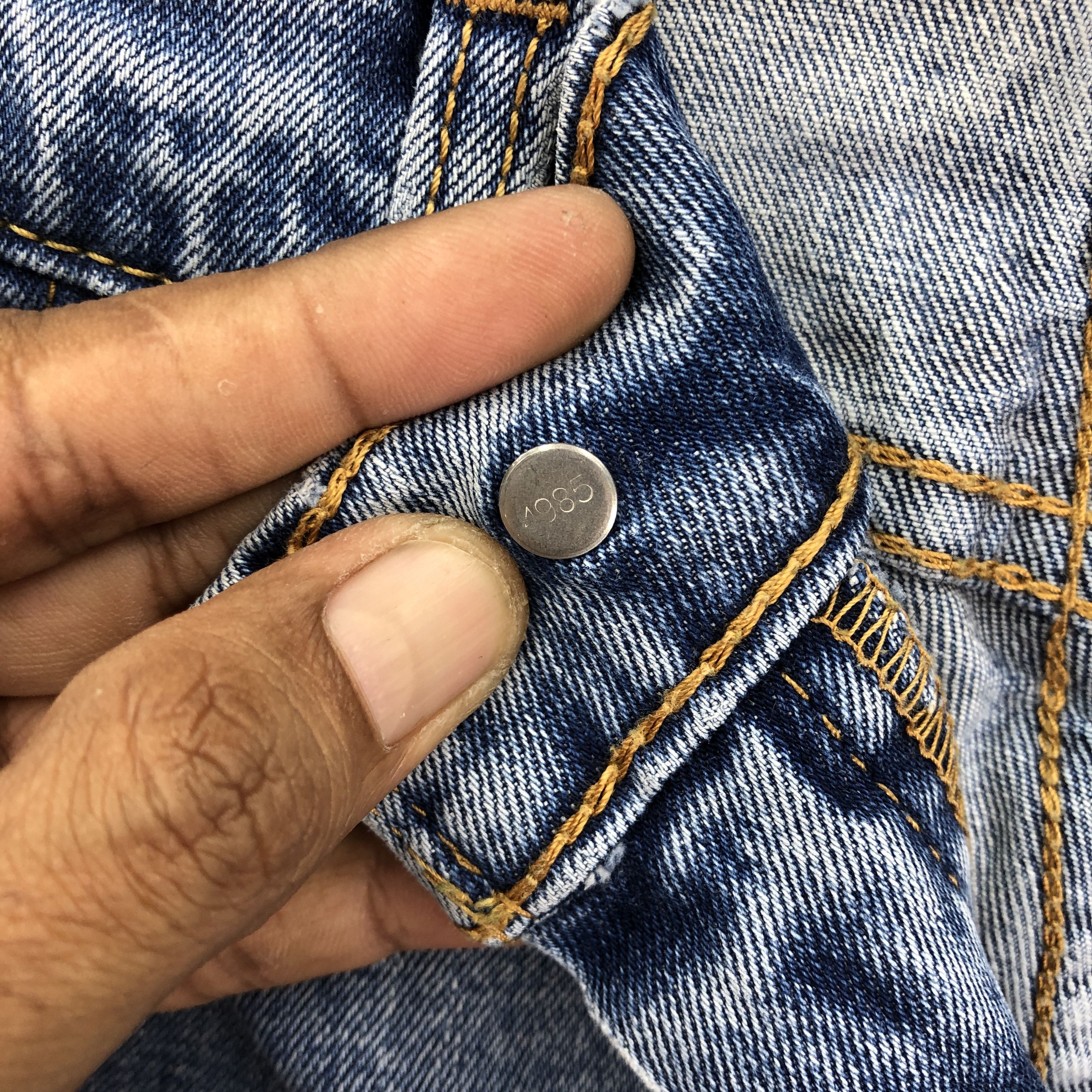 Levi's Vintage Y2K Levis 505 Faded Jeans Levi's Stonewash Denim Size US 30 / EU 46 - 8 Thumbnail