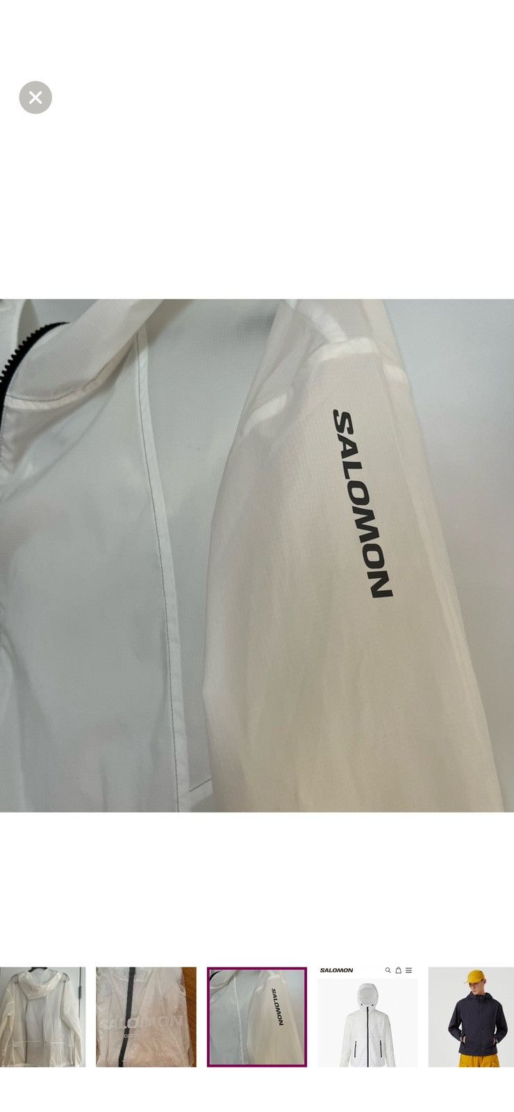 Salomon Salomon windbreaker literidge light-ridge large Size US L / EU 52-54 / 3 - 7 Thumbnail