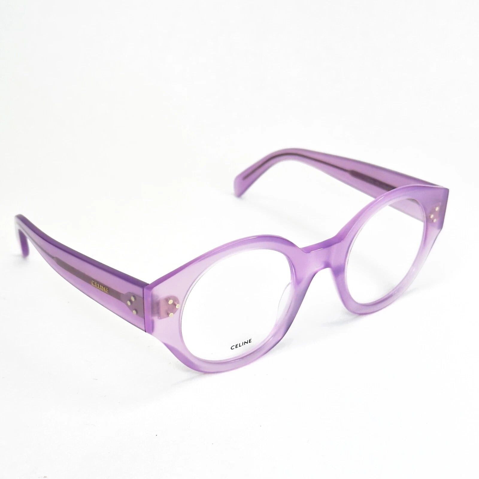 Celine CELINE 50123 BOLD 3 Dots Matte Optical Eyeglass CL50123I 078 Size ONE SIZE - 6 Thumbnail
