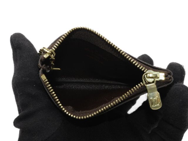 Louis Vuitton Louis Vuitton Damier Ebene Pochette Cles Brown Key Pouch Size ONE SIZE - 4 Thumbnail