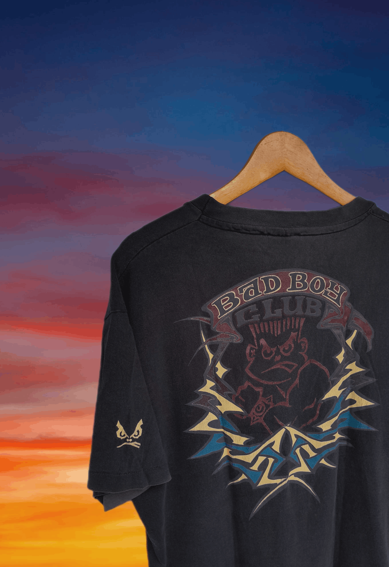 Vintage Vintage 90s BAD BOY CLUB Clothing T-Shirt Size US L / EU 52-54 / 3 - 6 Thumbnail