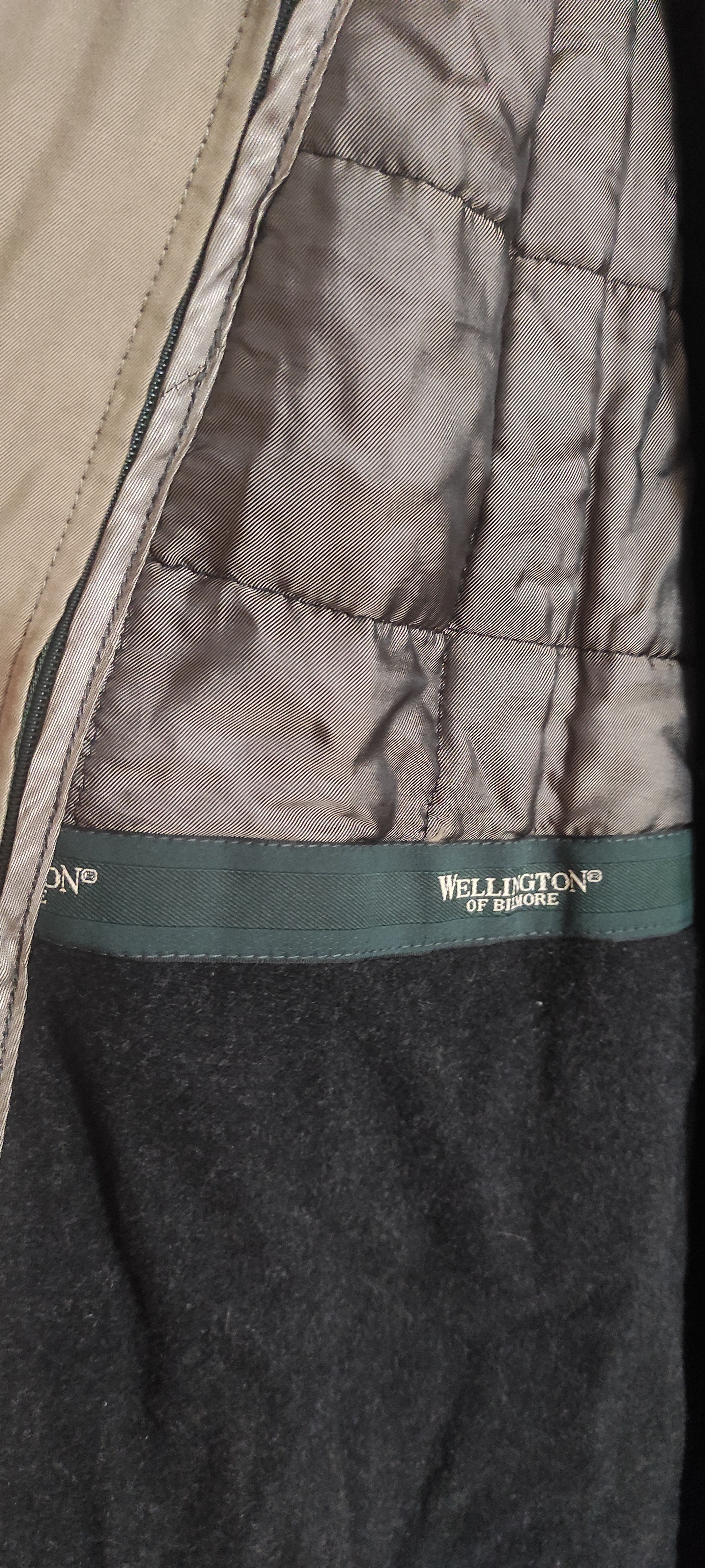 Other WELLINGTON OF BILMORE Mens Windbreaker Trench Coat Size US XL / EU 56 / 4 - 25 Thumbnail