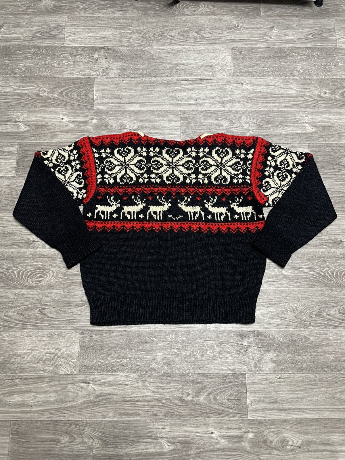 Dale Of Norway Vintage William Schmidt Norway Handmade Sweater Winter Vibes Size US L / EU 52-54 / 3 - 1 Thumbnail