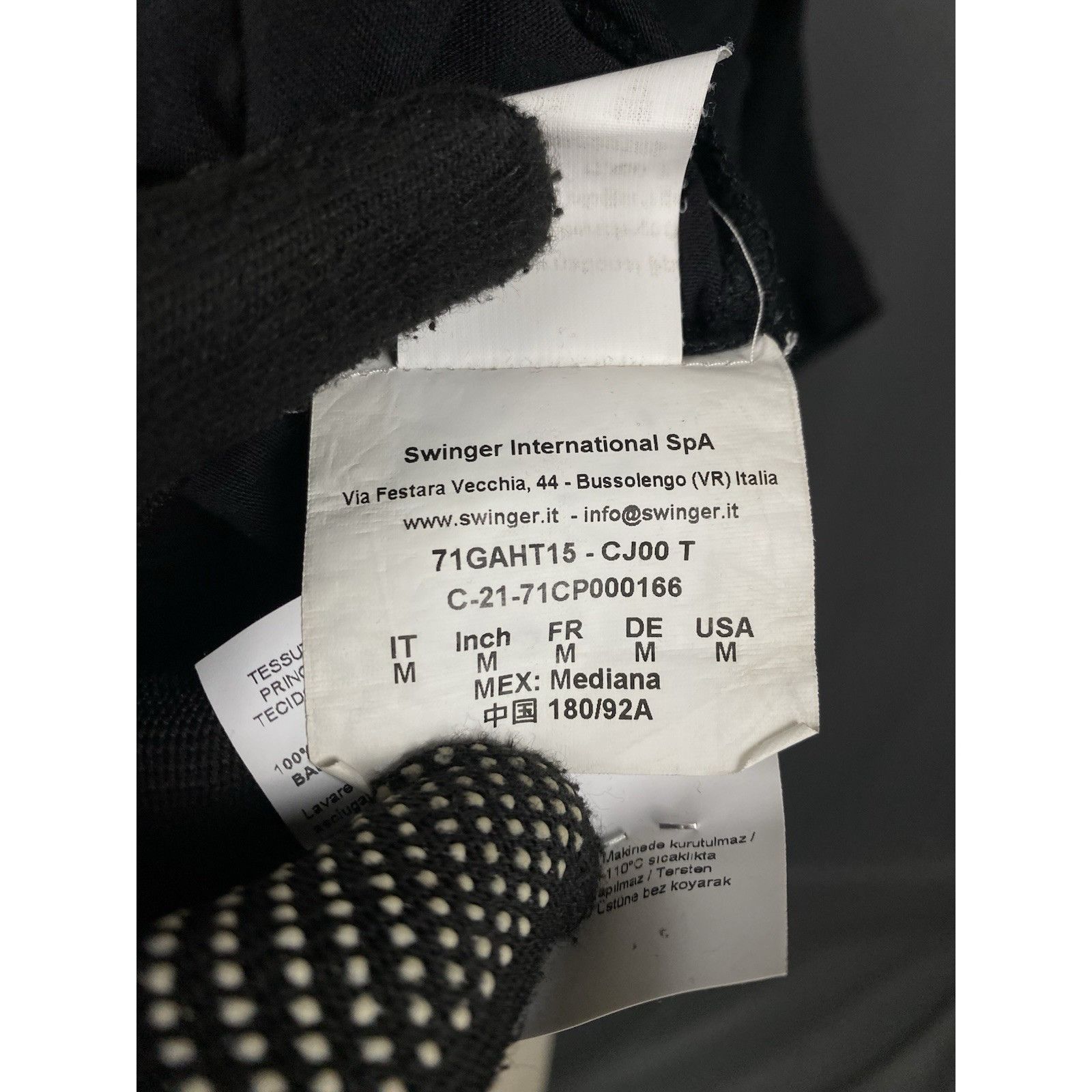 Versace Versace Jeans Couture Men's Black Big Reflective Logo Oversi Size US M / EU 48-50 / 2 - 11 Thumbnail