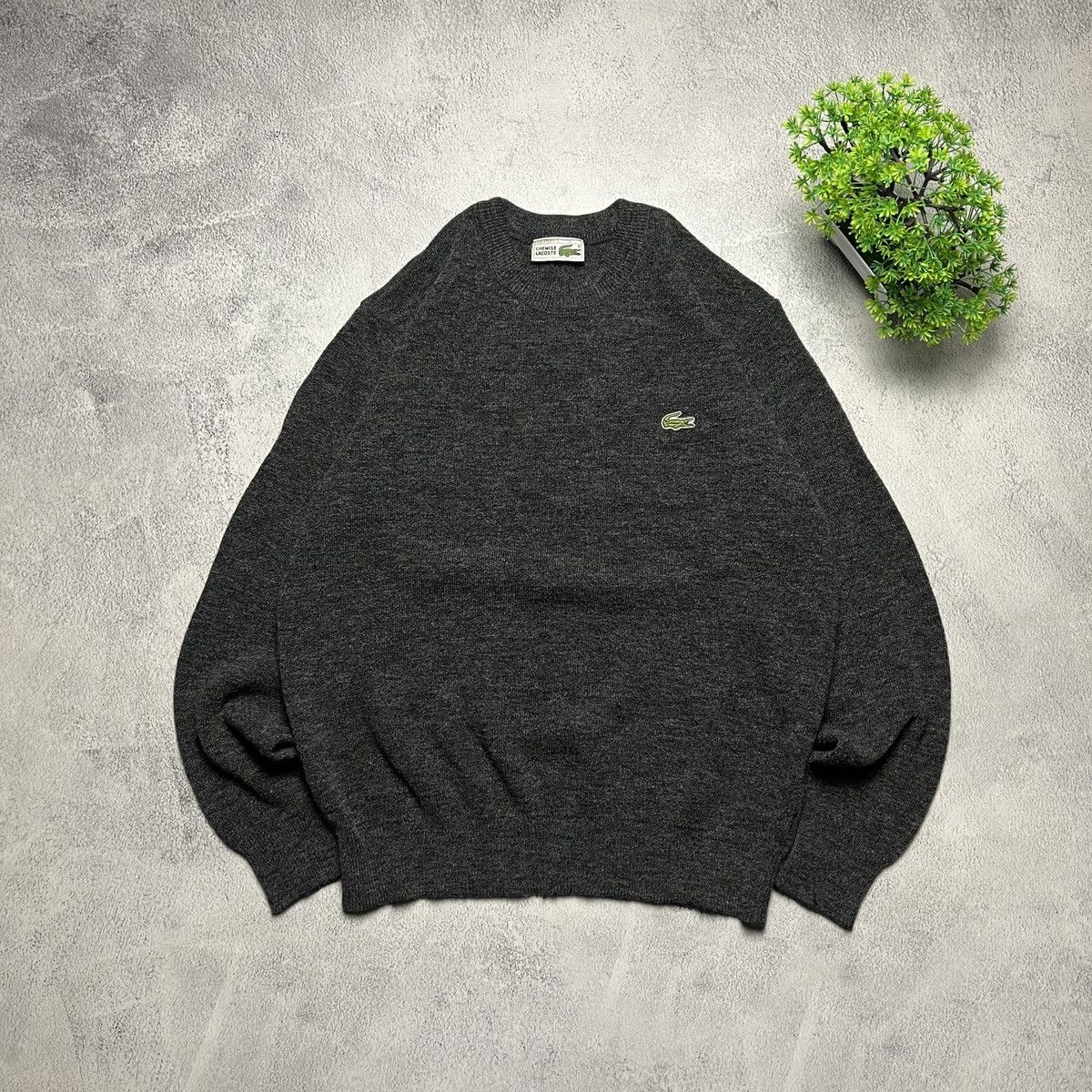 Lacoste × Vintage Vintage Chemise Lacoste Rare y2k sweater Size US S / EU 44-46 / 1 - 1 Thumbnail