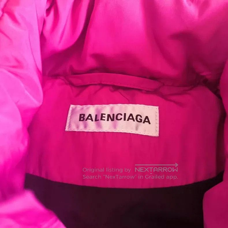 Balenciaga Balenciaga Pink Puffer Jacket. Size US S / EU 44-46 / 1 - 4 Thumbnail