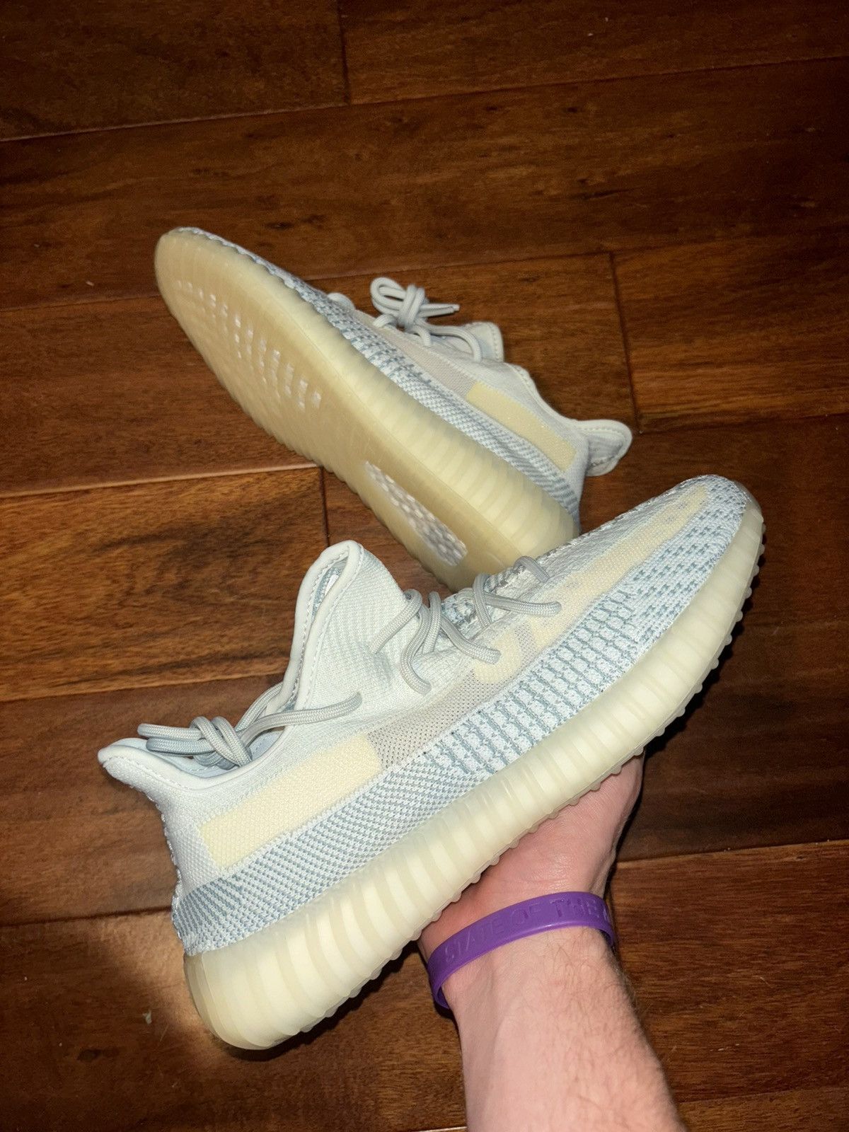 Adidas Adidas Yeezy Boost 350 V2 Cloud White Non-Reflective Size ...