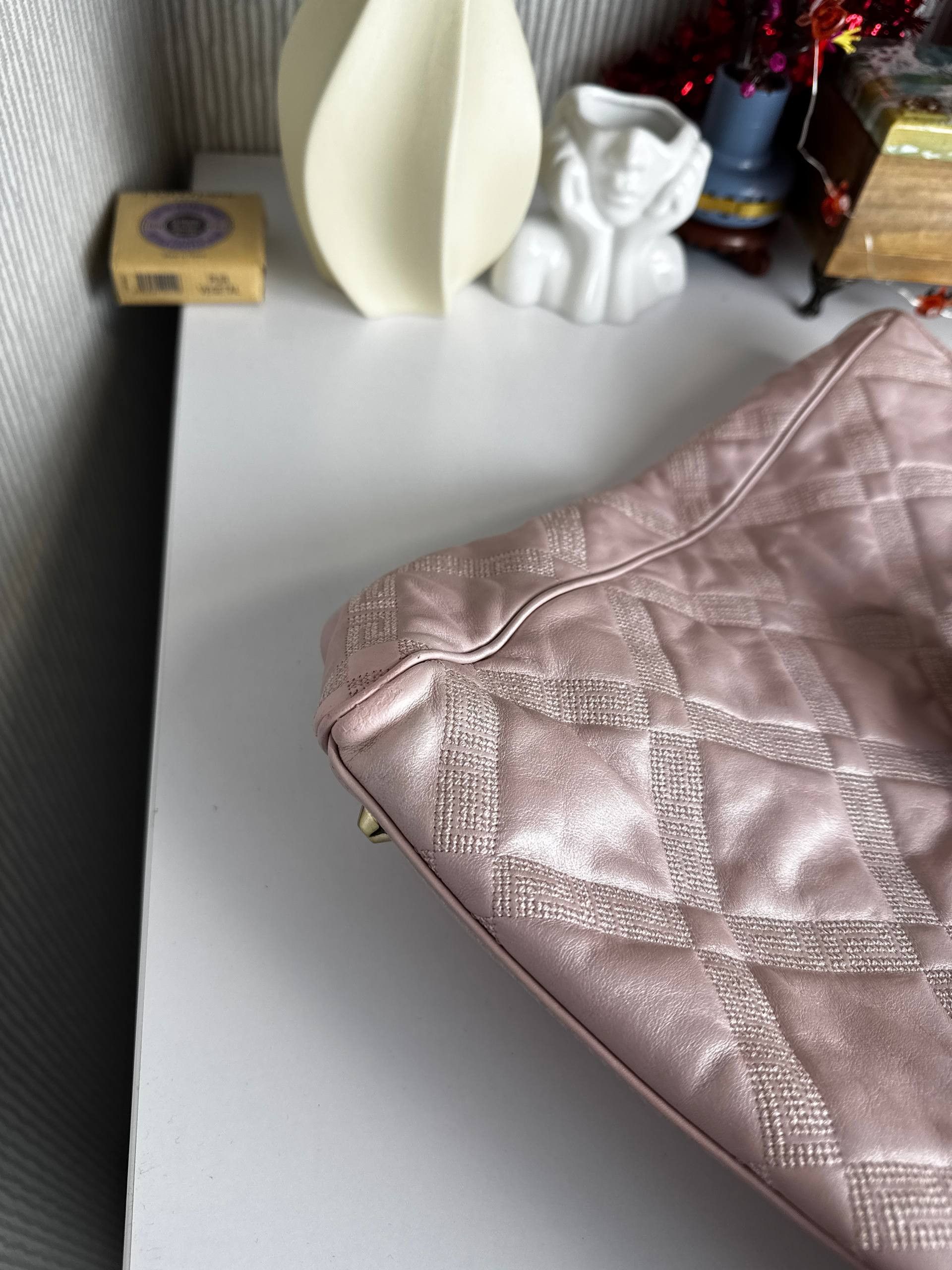 Versace Large Quilted VERSACE Leather Bag Size ONE SIZE - 6 Thumbnail