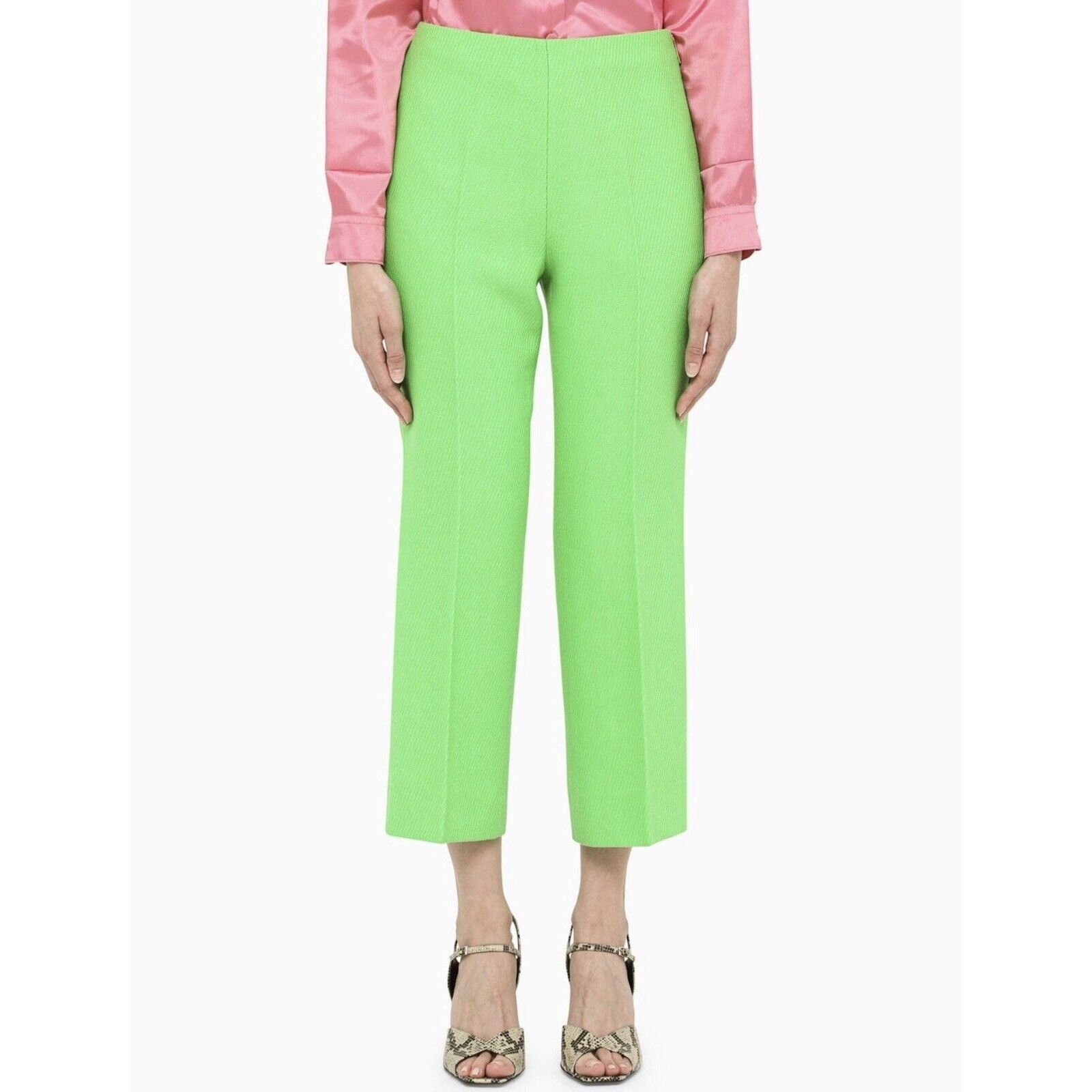 Gucci 💚💚 Gucci 2023 Green Pants 💚💚 size 44 💚 NWT💚 Size 30" / US 8 / IT 44 - 1 Thumbnail