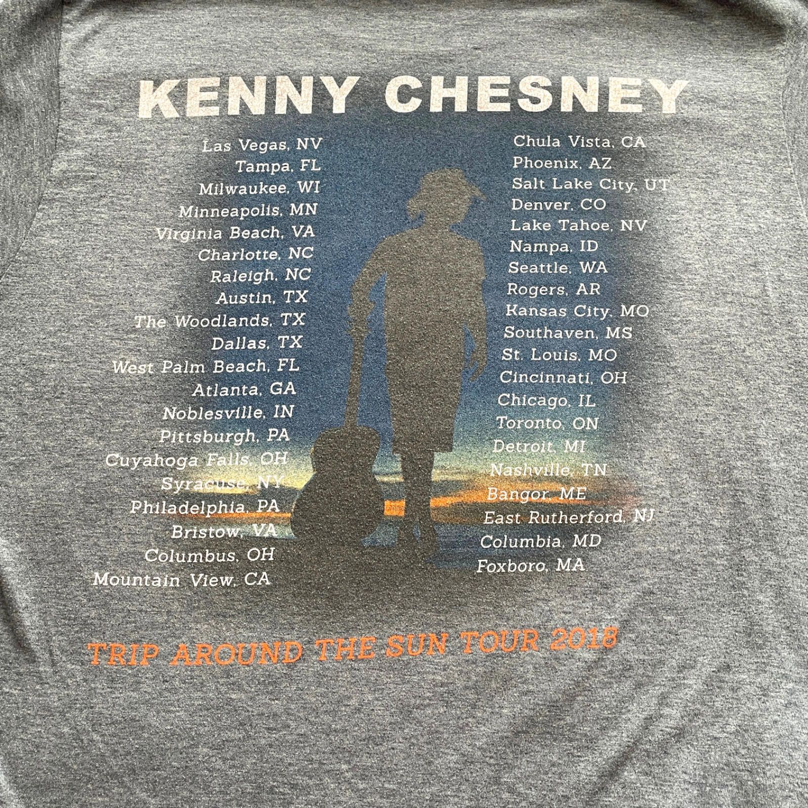 Other Kenny Chesney Trip Around The Sun Tour 2018 L TShirt Concert Size ONE SIZE - 4 Thumbnail