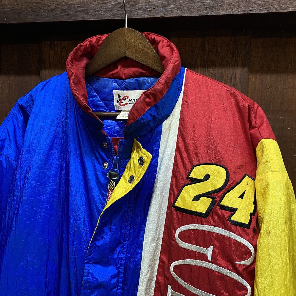 Chase Authentics Vintage 90s Chase authentics nascar jacket Size US L / EU 52-54 / 3 - 3 Thumbnail