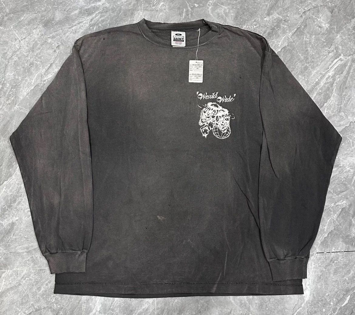 Saint Michael Saint Michael A22 born long sleeved shirt - DMC-2508 Size US XXL / EU 58 / 5 - 1 Thumbnail
