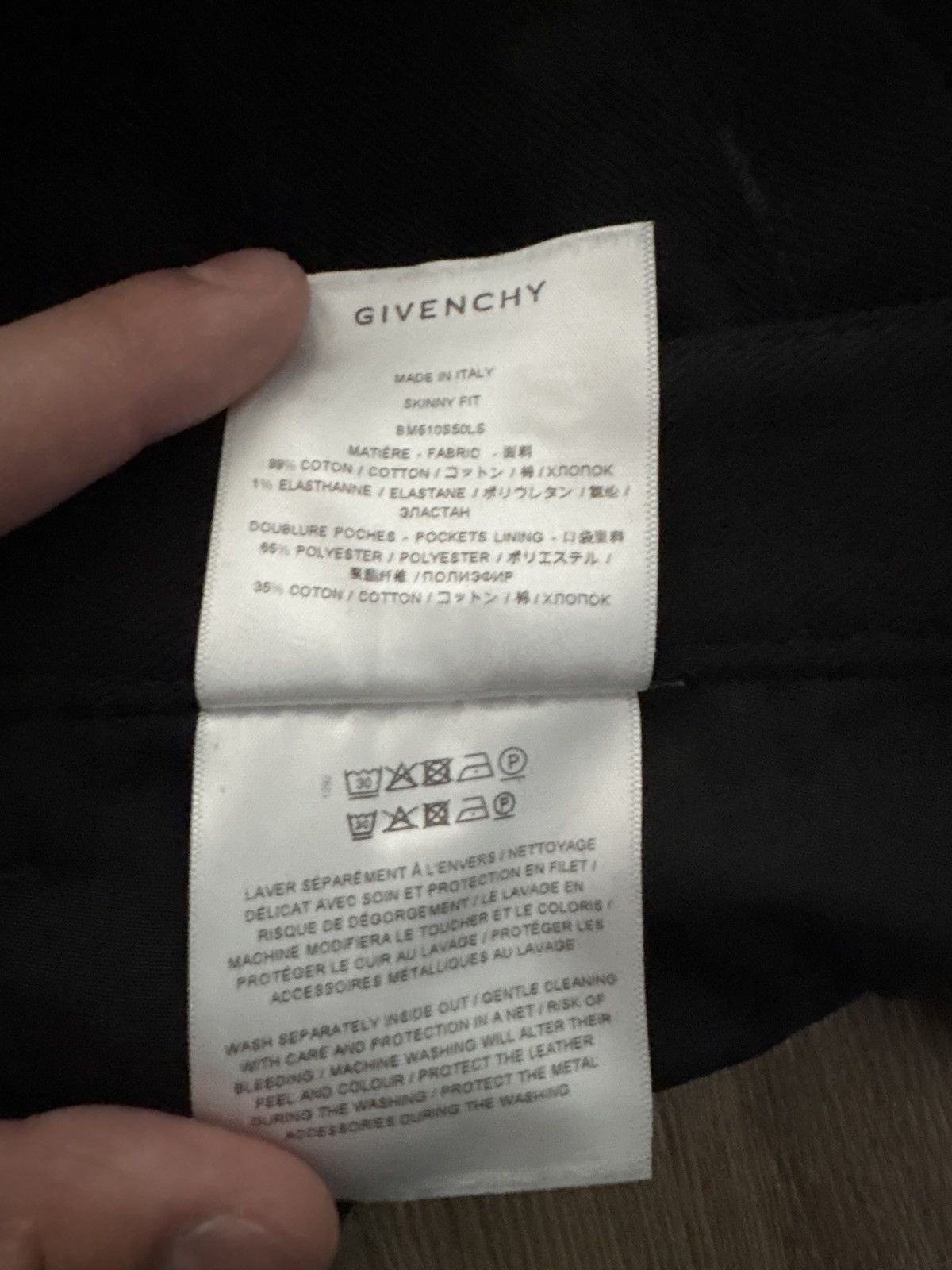 Givenchy givenchy double pocket studded pants Size US 30 / EU 46 - 7 Thumbnail