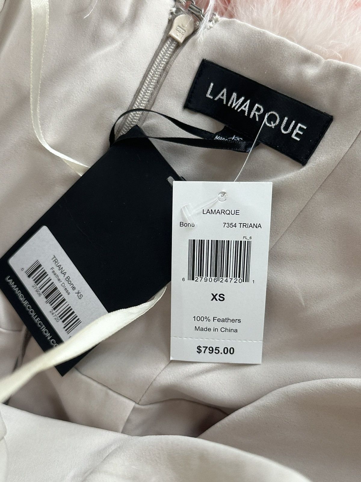 LAMARQUE LAMARQUE Triana Feather dress Size XS / US 0-2 / IT 36-38 - 8 Thumbnail