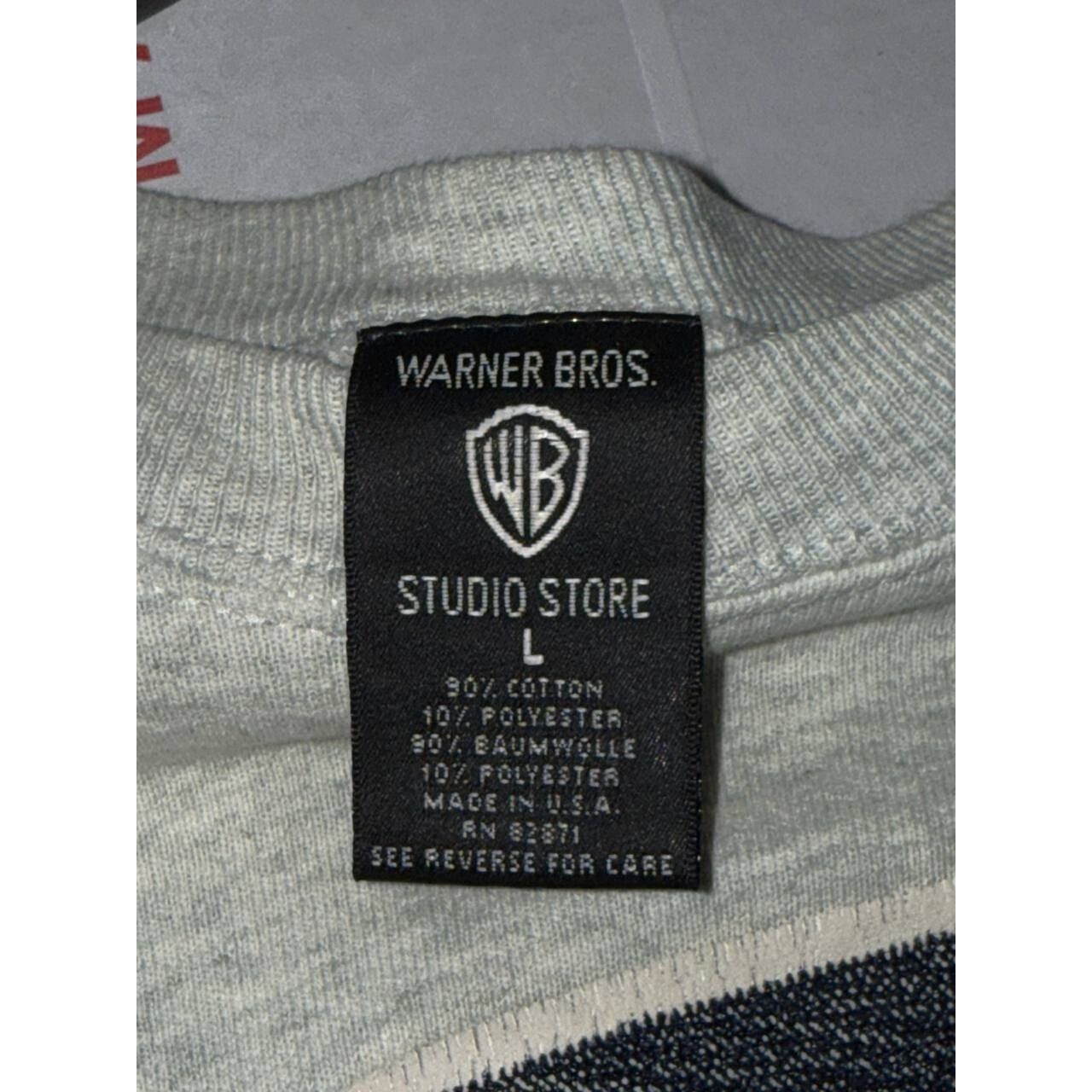 Vintage Vtg 90s Marvin the Martian Warner Bros Aliens Rule Crewneck Size US L / EU 52-54 / 3 - 2 Thumbnail