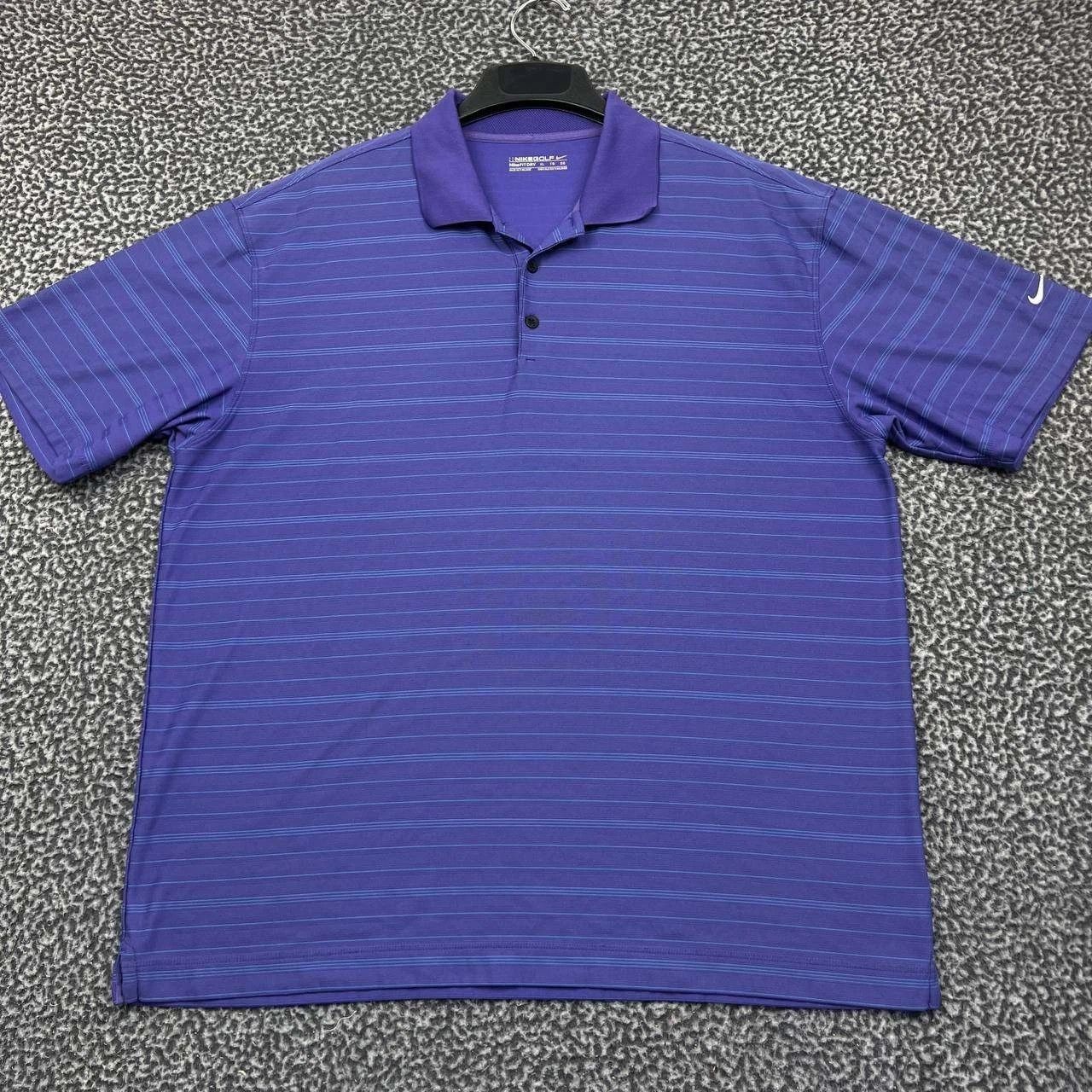 Nike Nike Golf Fit-Dry Polo Shirt Men Purple Collared XL Size US XL / EU 56 / 4 - 1 Thumbnail