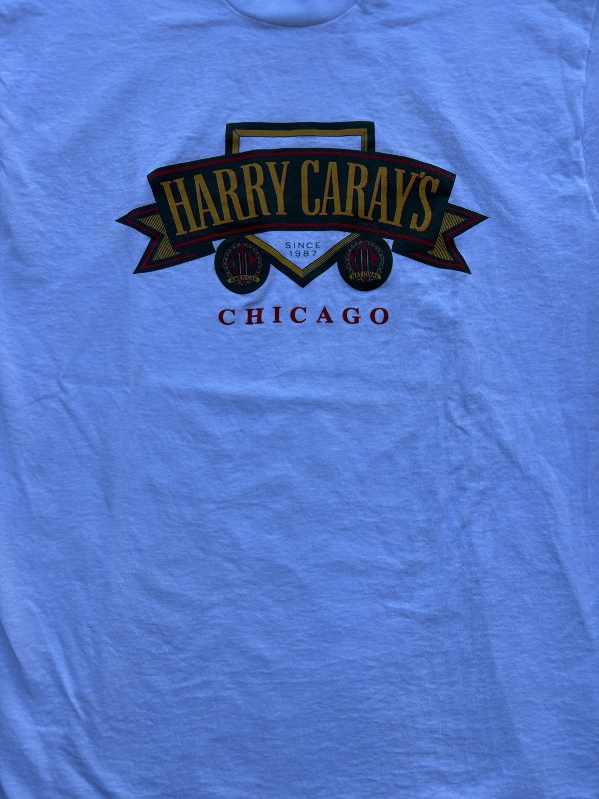 Fruit Of The Loom Vintage 1990s Harry Caray’s Italian Steakhouse T-Shirt Sz XL Size US XL / EU 56 / 4 - 4 Thumbnail