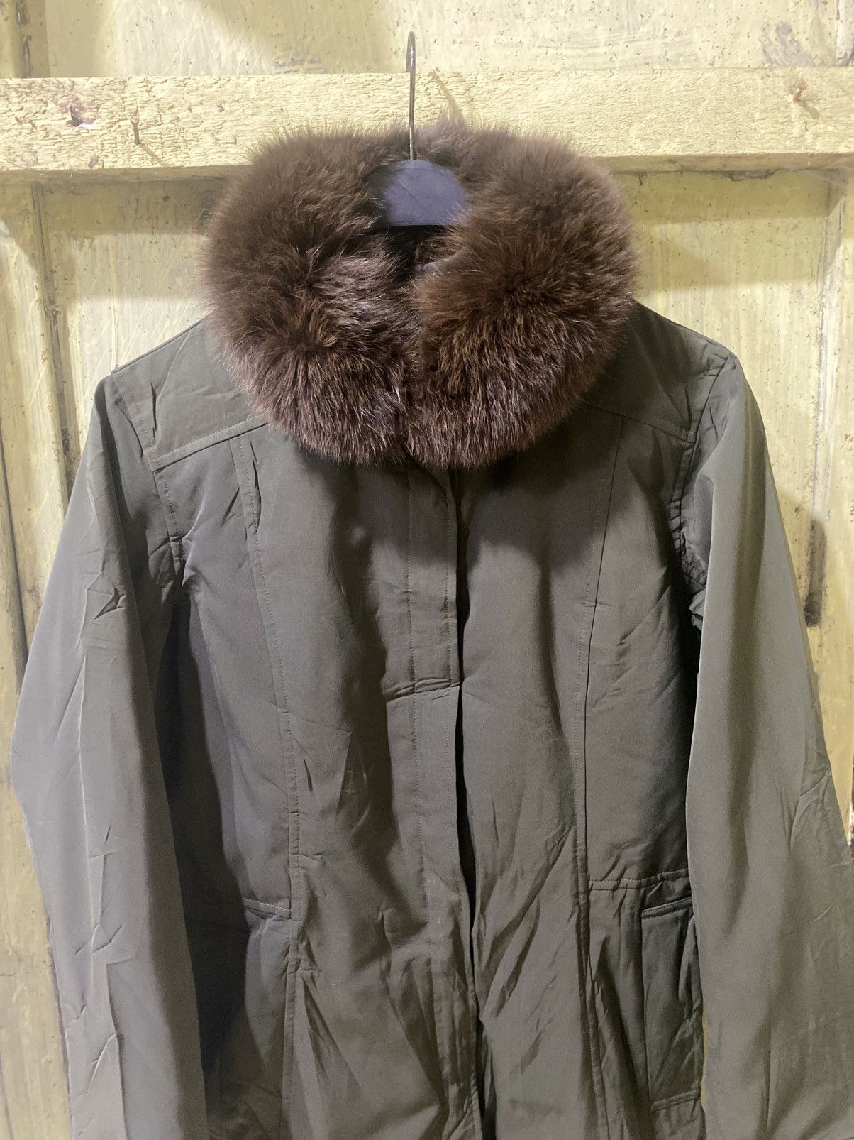 If Six Was Nine × Le Grande Bleu (L.G.B.) MOGA vintage Fur jacket Size L / US 10 / IT 46 - 2 Thumbnail
