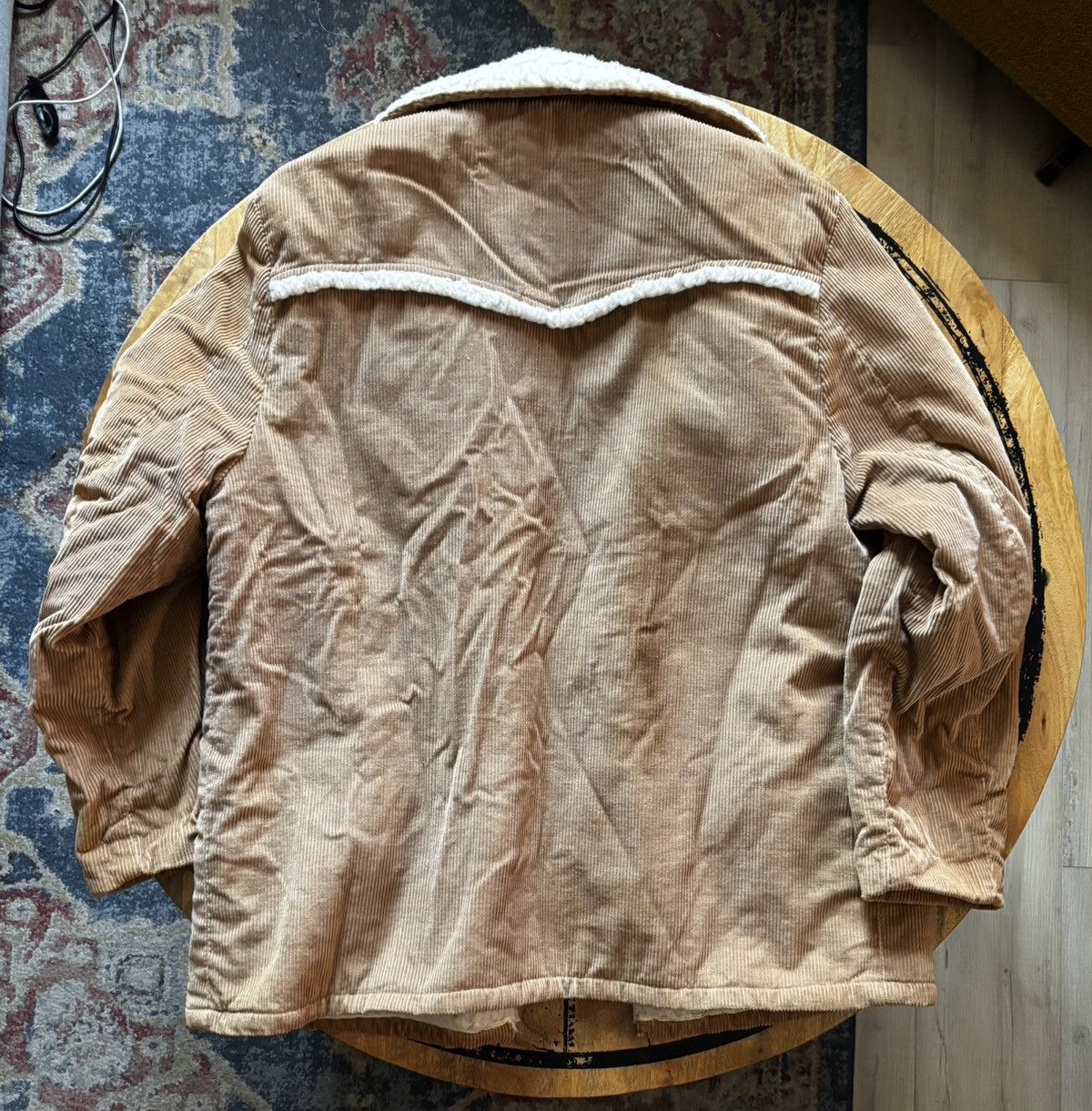 Vintage Vintage 70s JCPenney Corduroy Sherpa Ranch Western Jacket Size US XL / EU 56 / 4 - 6 Thumbnail