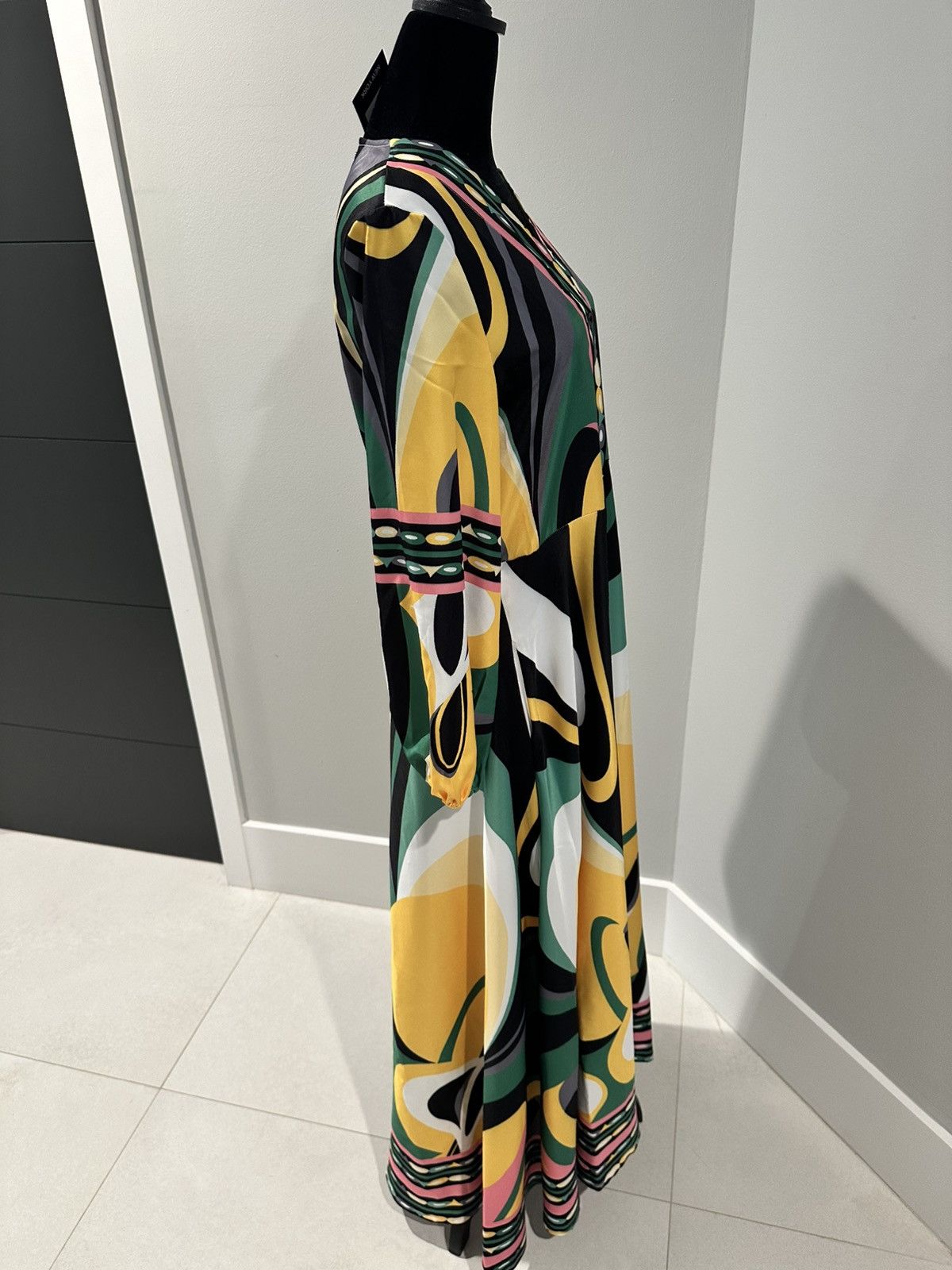 Other N BY Nancy MAXI BALLOON SLEEVE STATEMENT FASHION DRESS Size S / US 4 / IT 40 - 4 Thumbnail