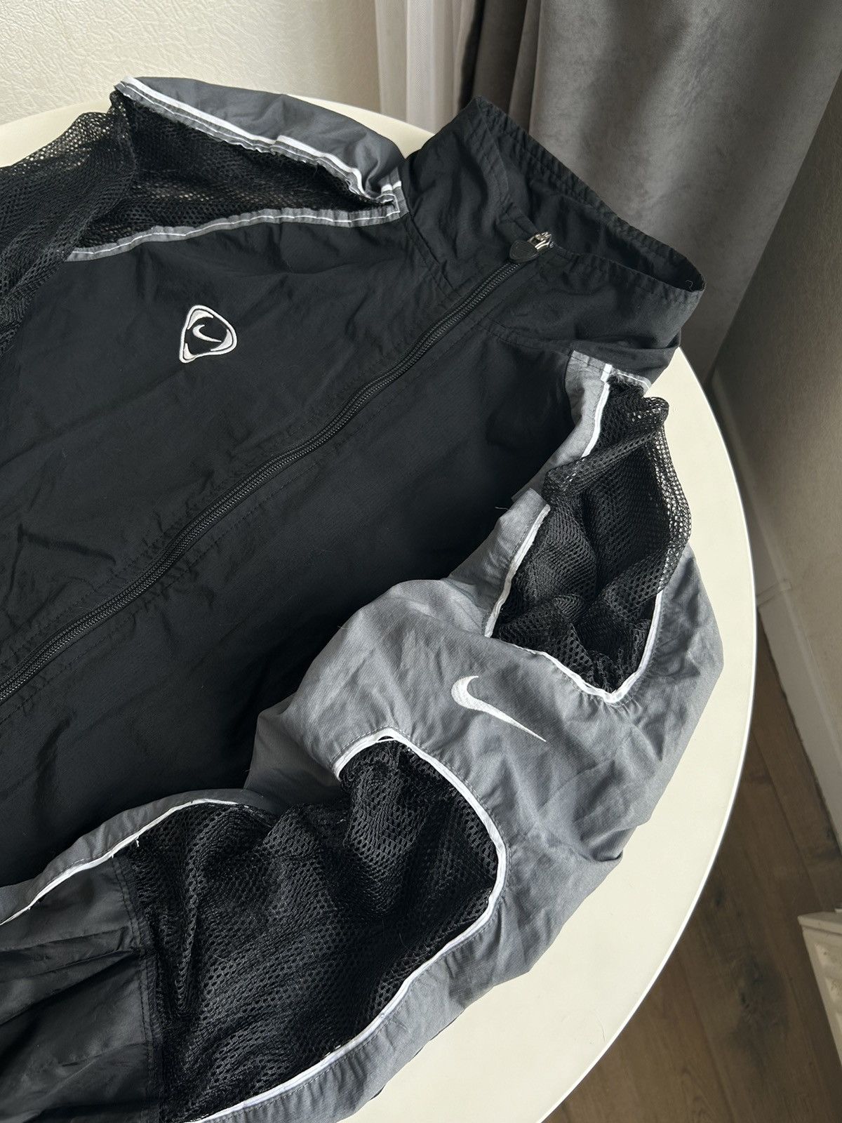 Nike Vintage Avant Garde Nike Logo Mesh Light Jacket Size US M / EU 48-50 / 2 - 16 Thumbnail