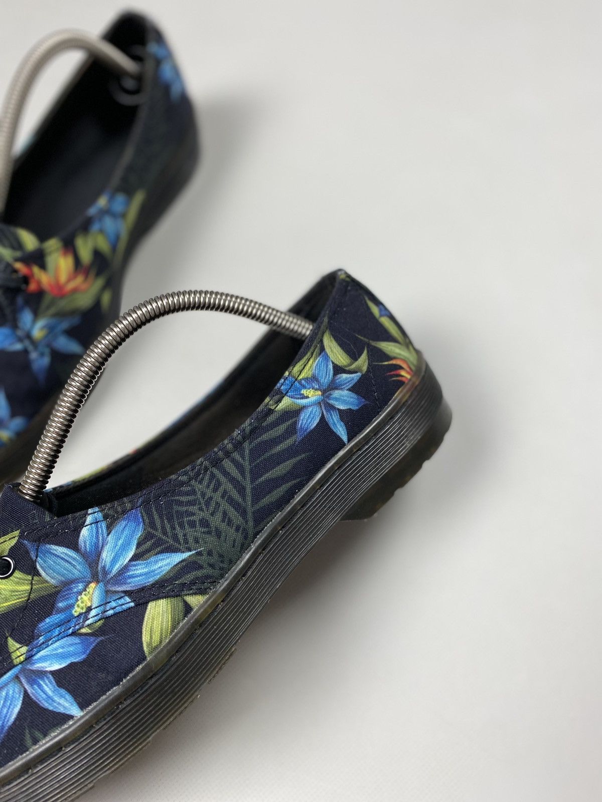 Dr. Martens Dr. Martens Morada Canvas Black Hawaiian Ballets Flats Size US 11 / IT 41 - 10 Thumbnail