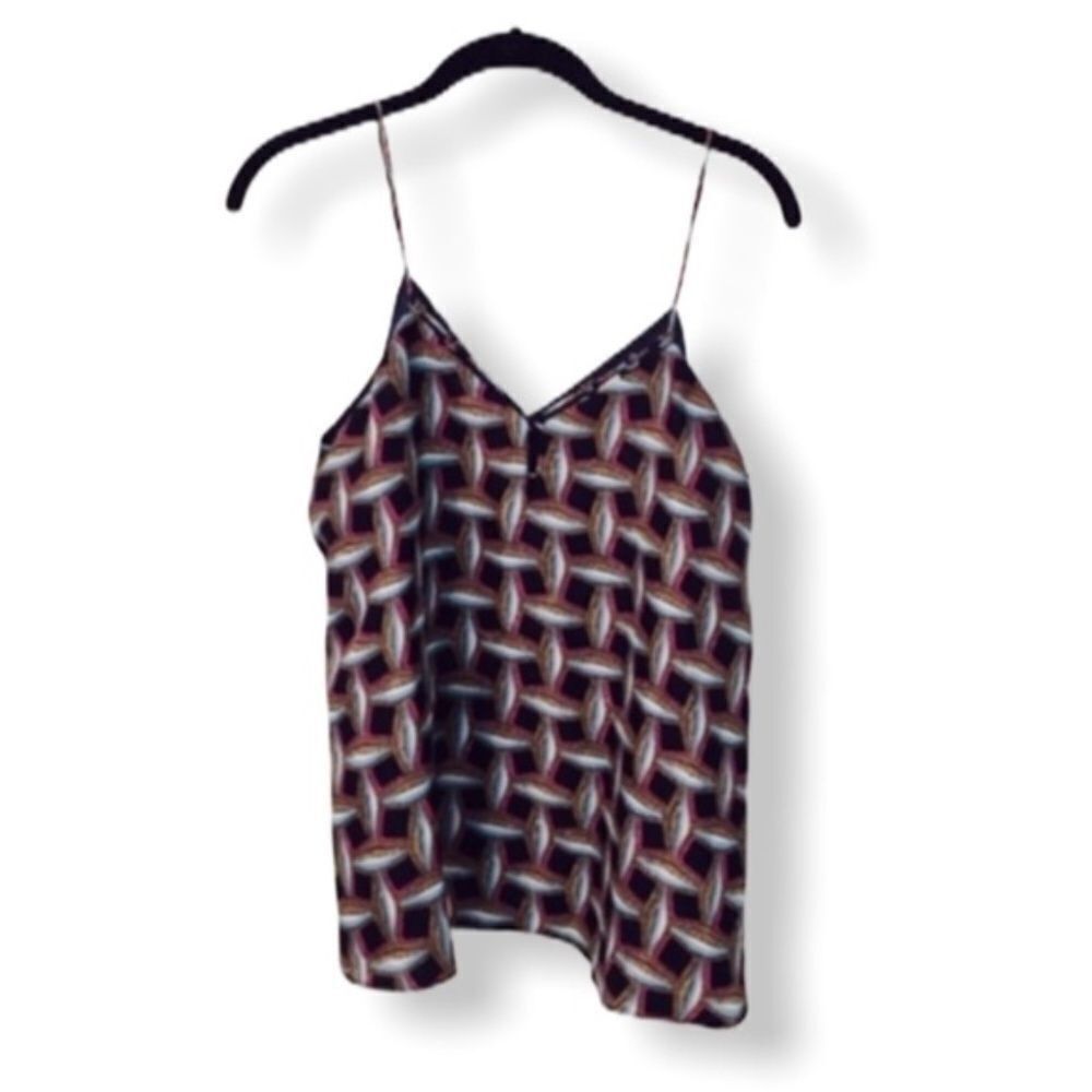 Other Cooper & Ella Tank Top Sz M Multicolor Woven Cami Blouse Size M / US 6-8 / IT 42-44 - 1 Thumbnail