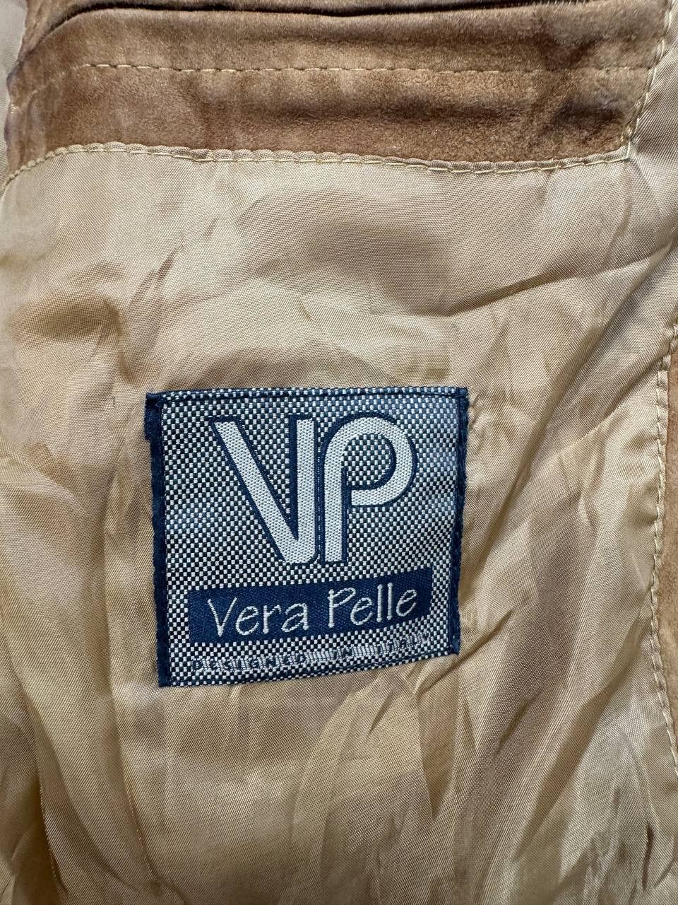 Vera Pelle Vera Pelle Vintage Tan Leather Zip Jacket Men Size US M / EU 48-50 / 2 - 8 Thumbnail