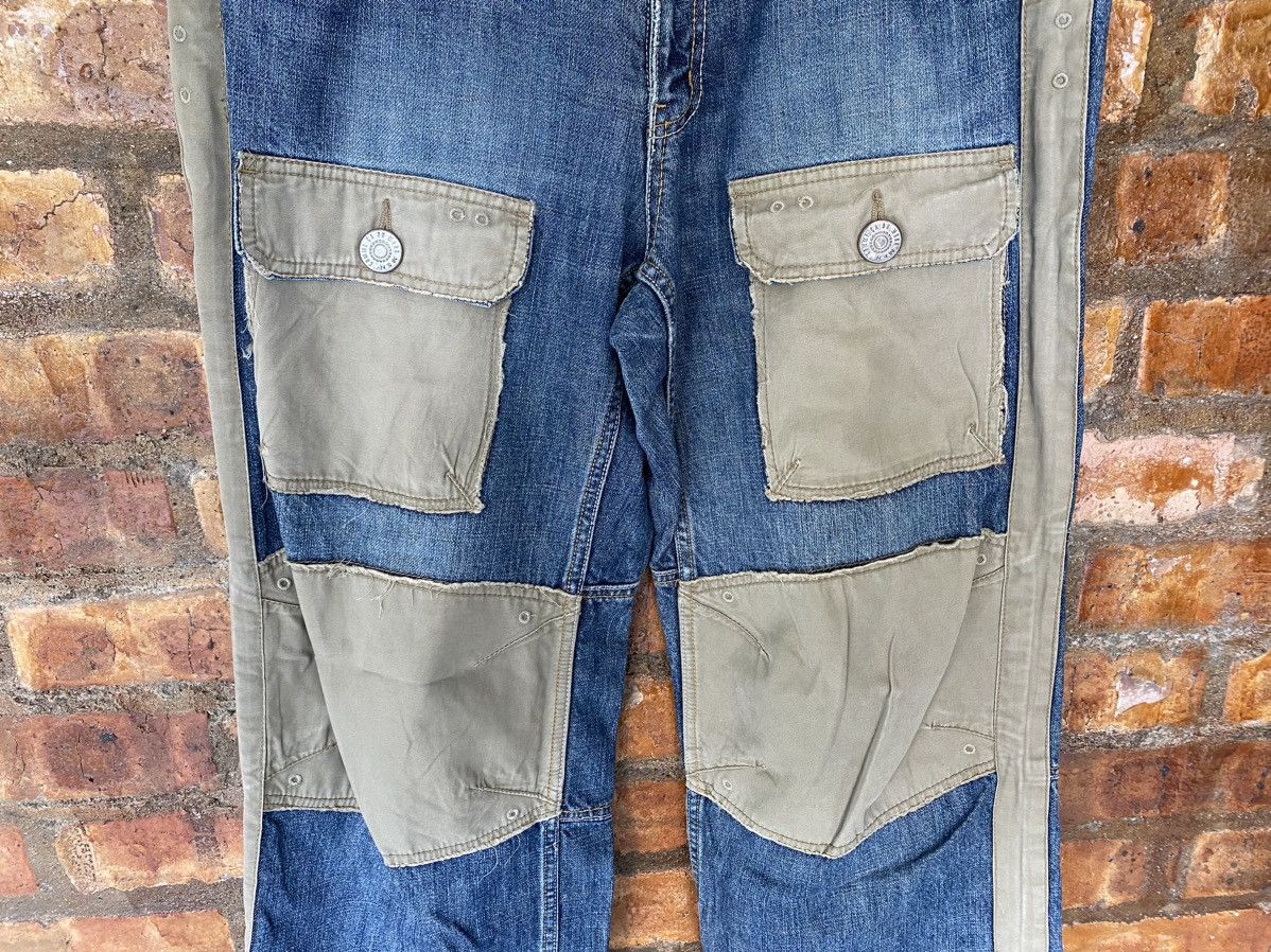 PPFM COMME ÇA FIVE FOXes PPFM patch hybrid pants Size US 34 / EU 50 - 4 Thumbnail