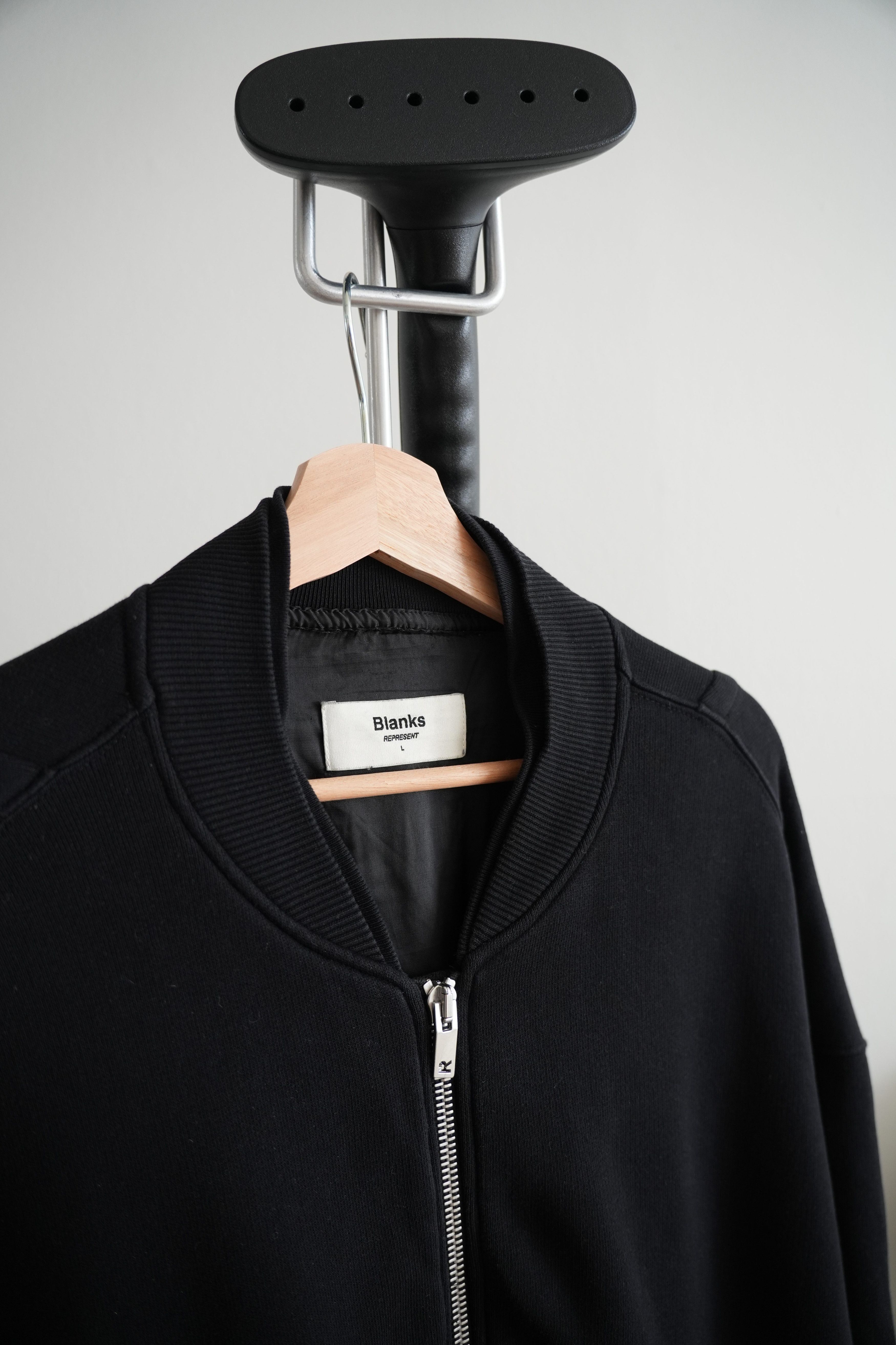 Represent Clo. Represent Blank Bomber Jacket Vintage Black Size US L / EU 52-54 / 3 - 2 Thumbnail